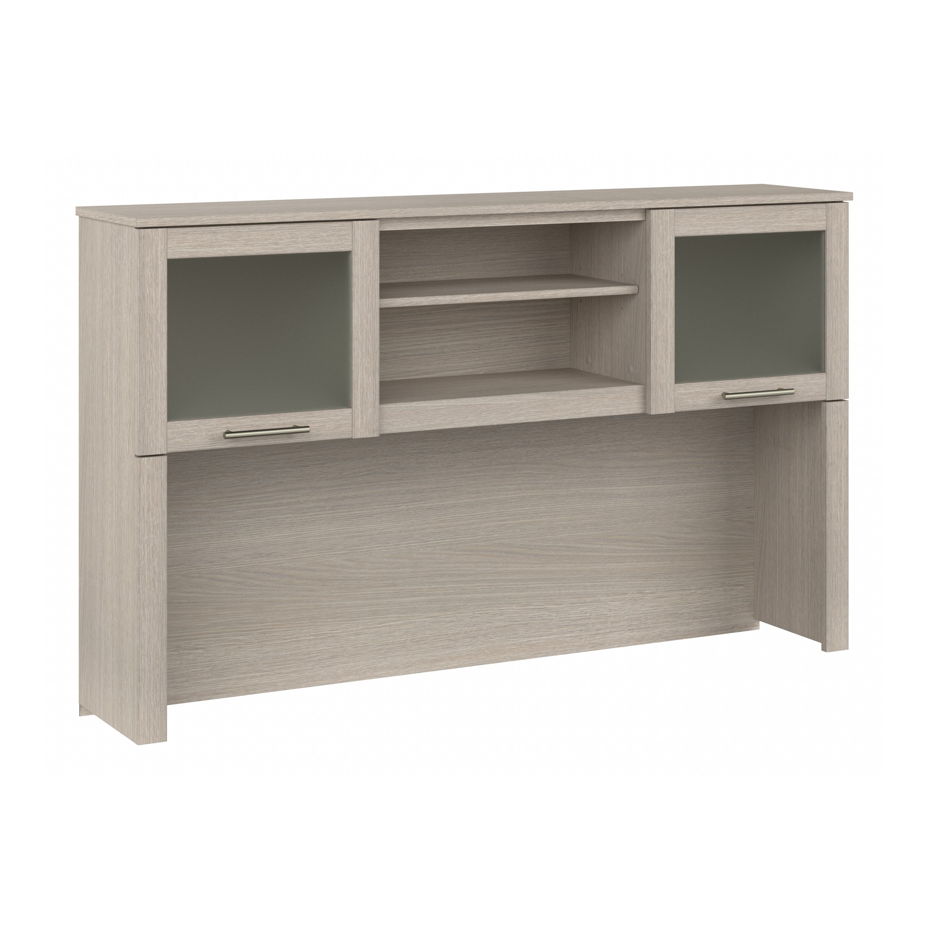 Shop Bush Furniture Somerset 60W Desk Hutch 02 WC81131 #color_sand oak