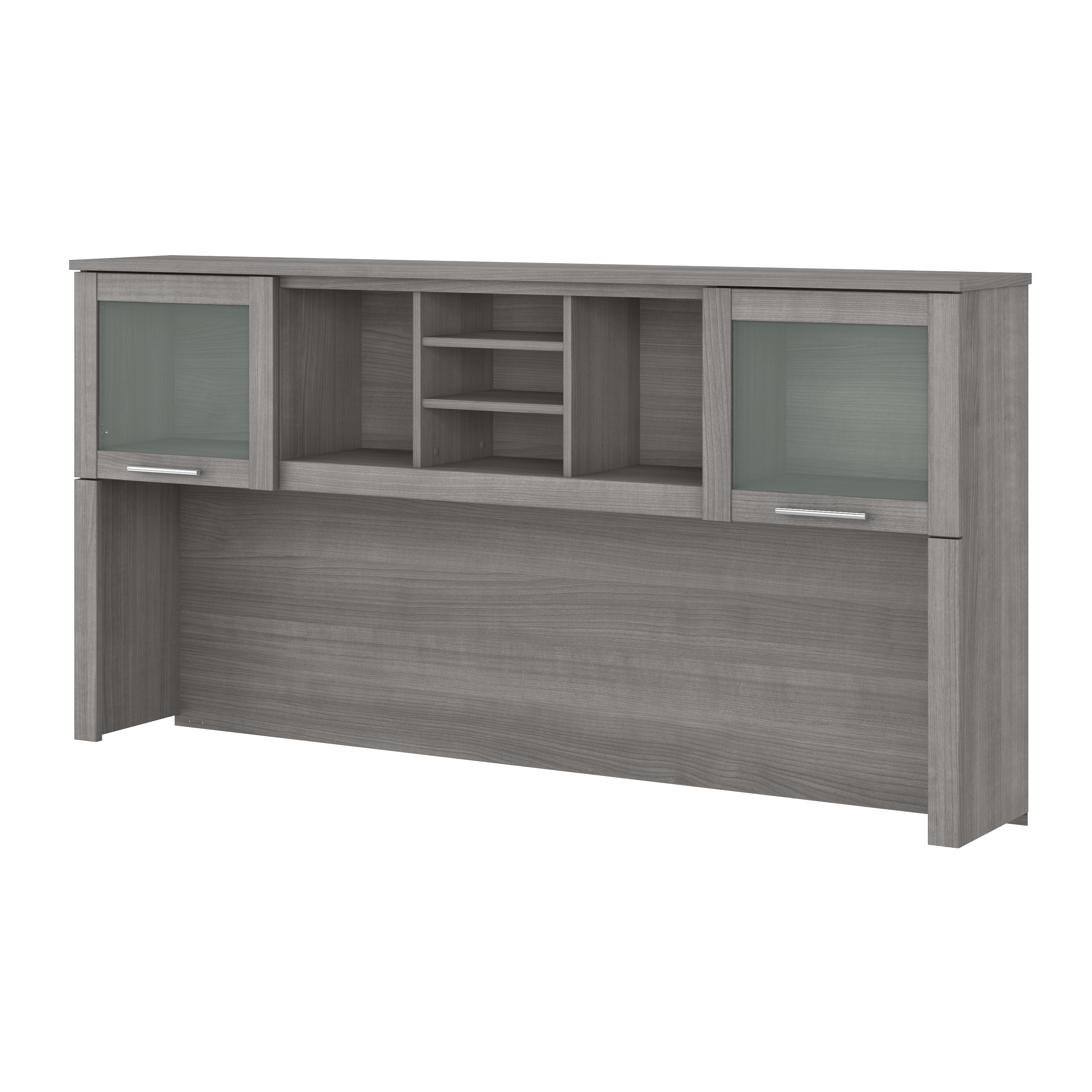 Shop Bush Furniture Somerset 72W Desk Hutch 02 WC81211 #color_platinum gray