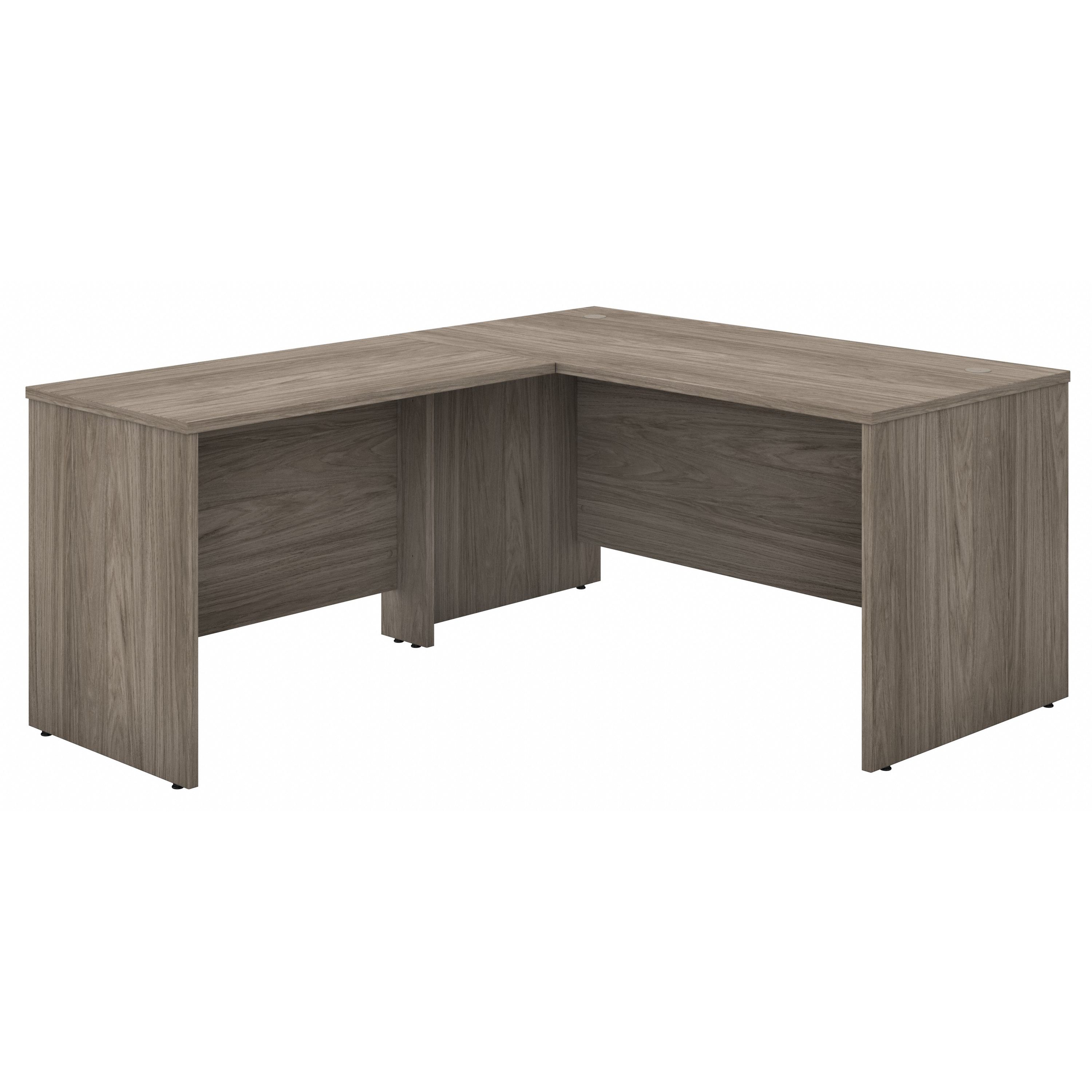 Shop Bush Business Furniture Studio C 60W x 30D L Shaped Desk with 42W Return 02 STC050MH #color_modern hickory