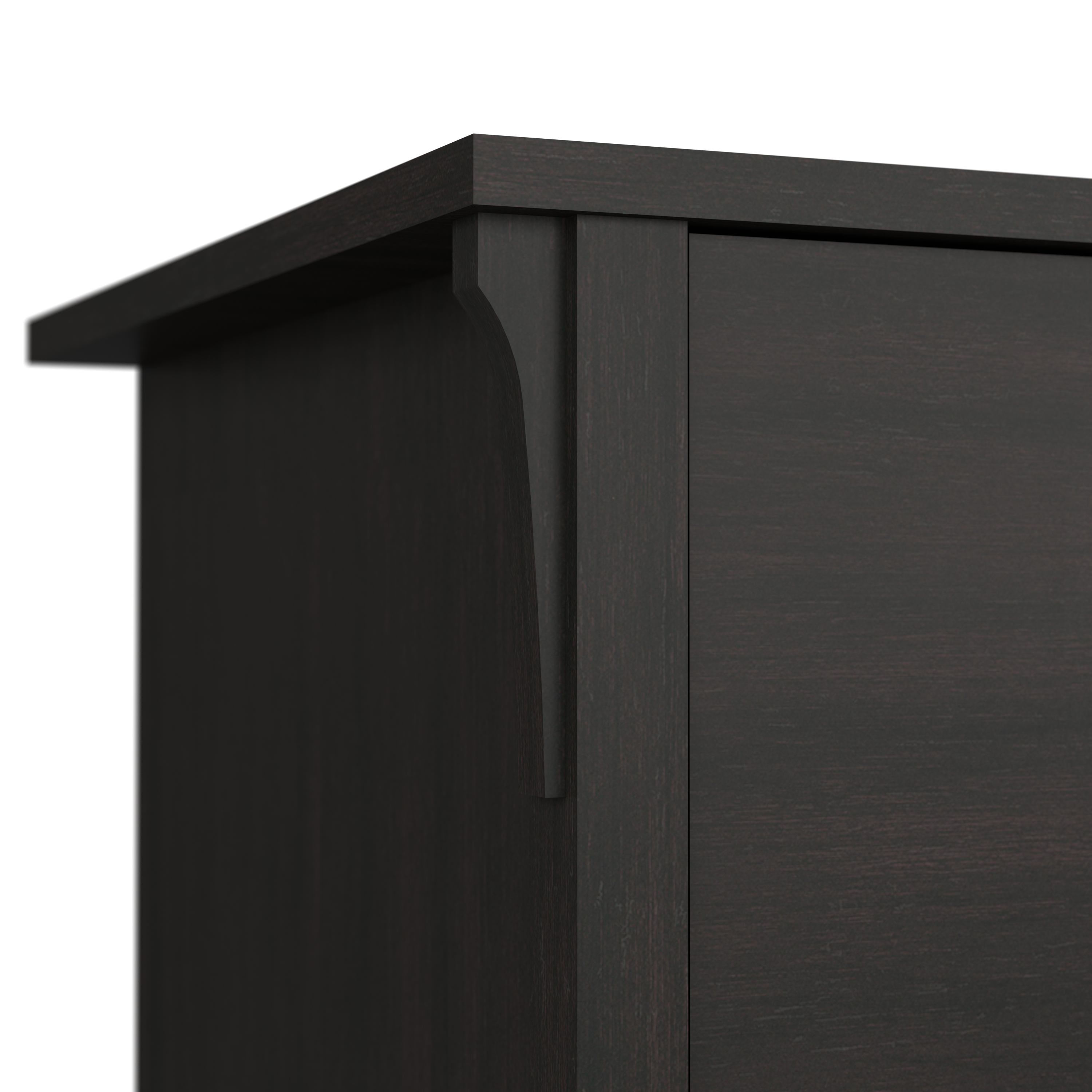 Shop Bush Furniture Salinas Tall Storage Cabinet with Doors 07 SAS332VB-03 #color_vintage black