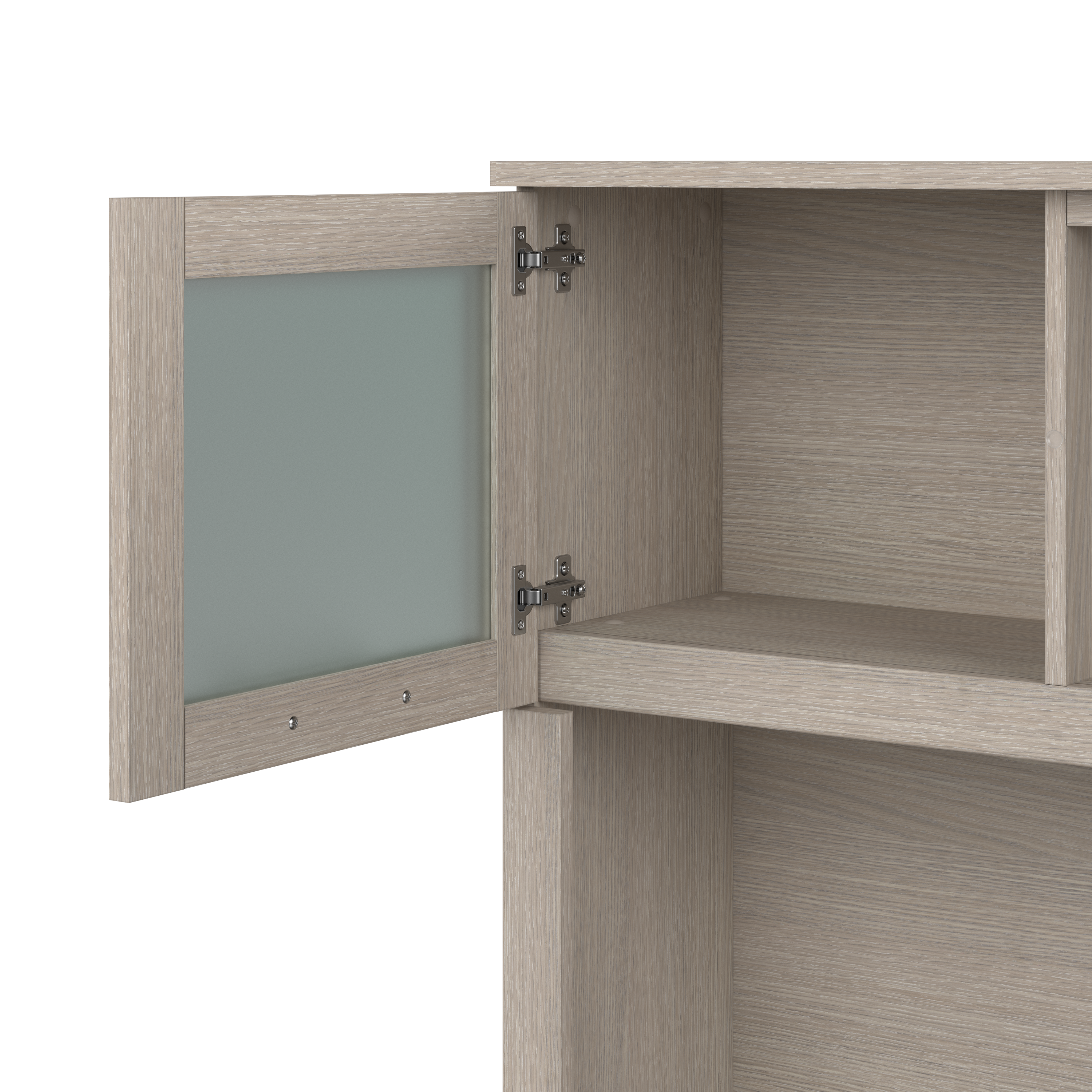 Shop Bush Furniture Somerset 72W Office Desk with Drawers and Hutch 08 SET018SO #color_sand oak