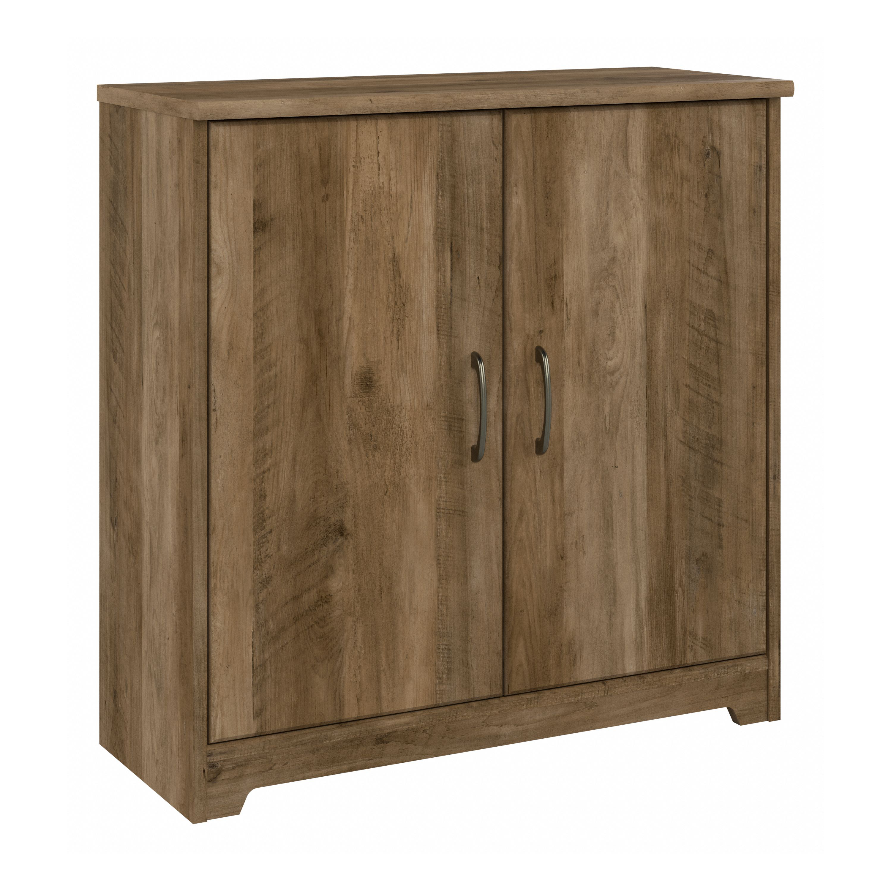 Shop Bush Furniture Cabot Small Storage Cabinet with Doors 02 WC31598 #color_reclaimed pine