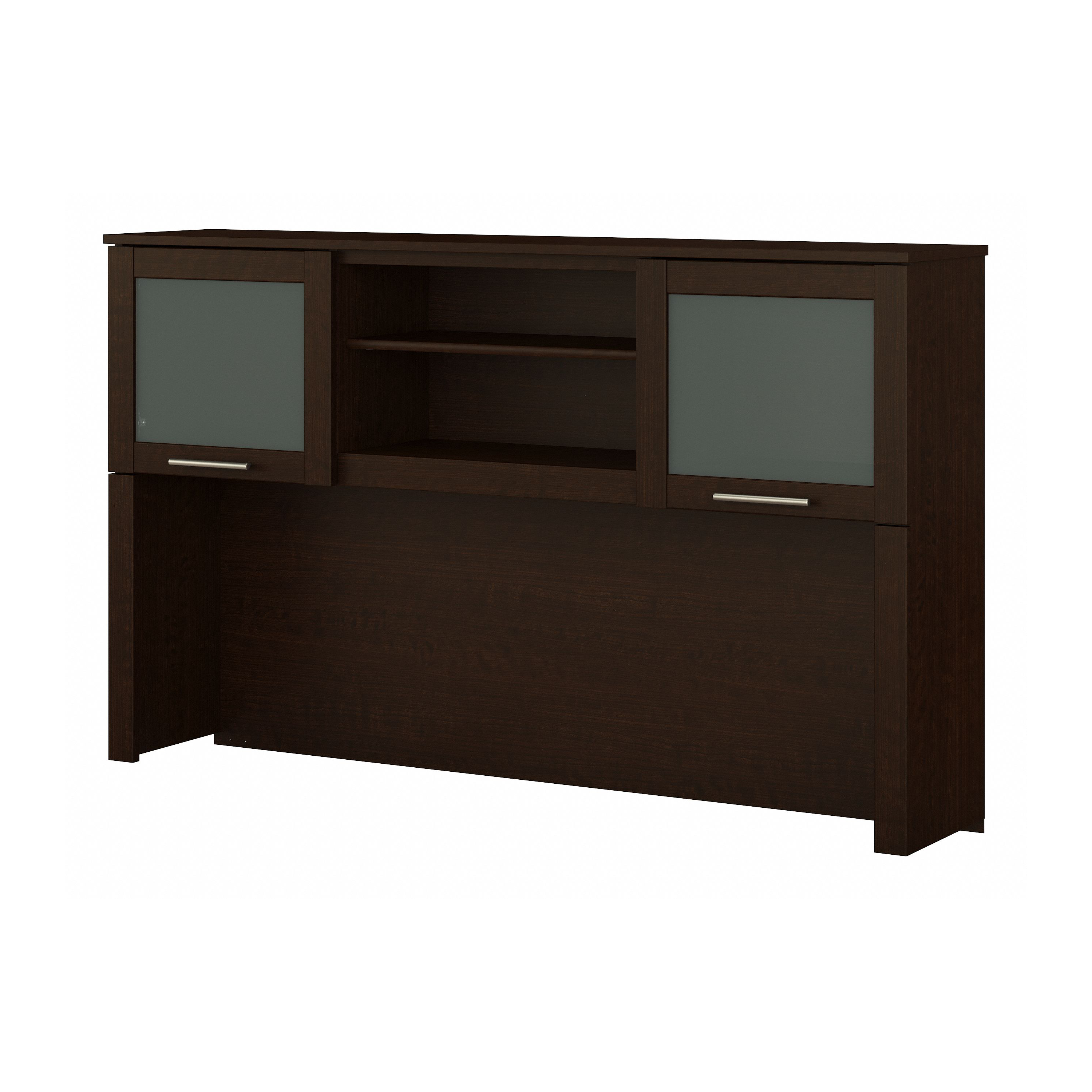 Shop Bush Furniture Somerset 60W Desk Hutch 02 WC81831 #color_mocha cherry