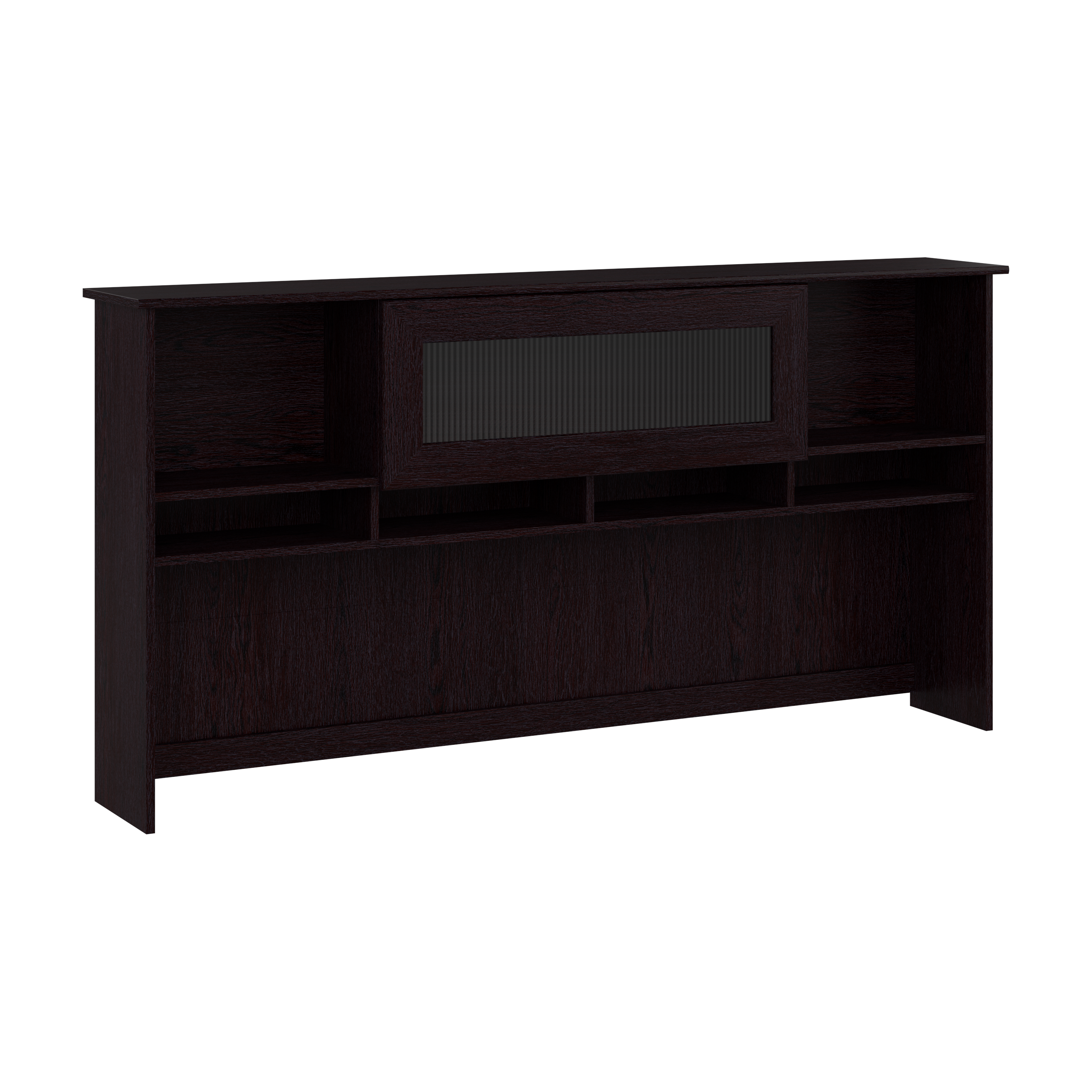 Shop Bush Furniture Cabot 72W Desk Hutch 02 WC31873 #color_espresso oak