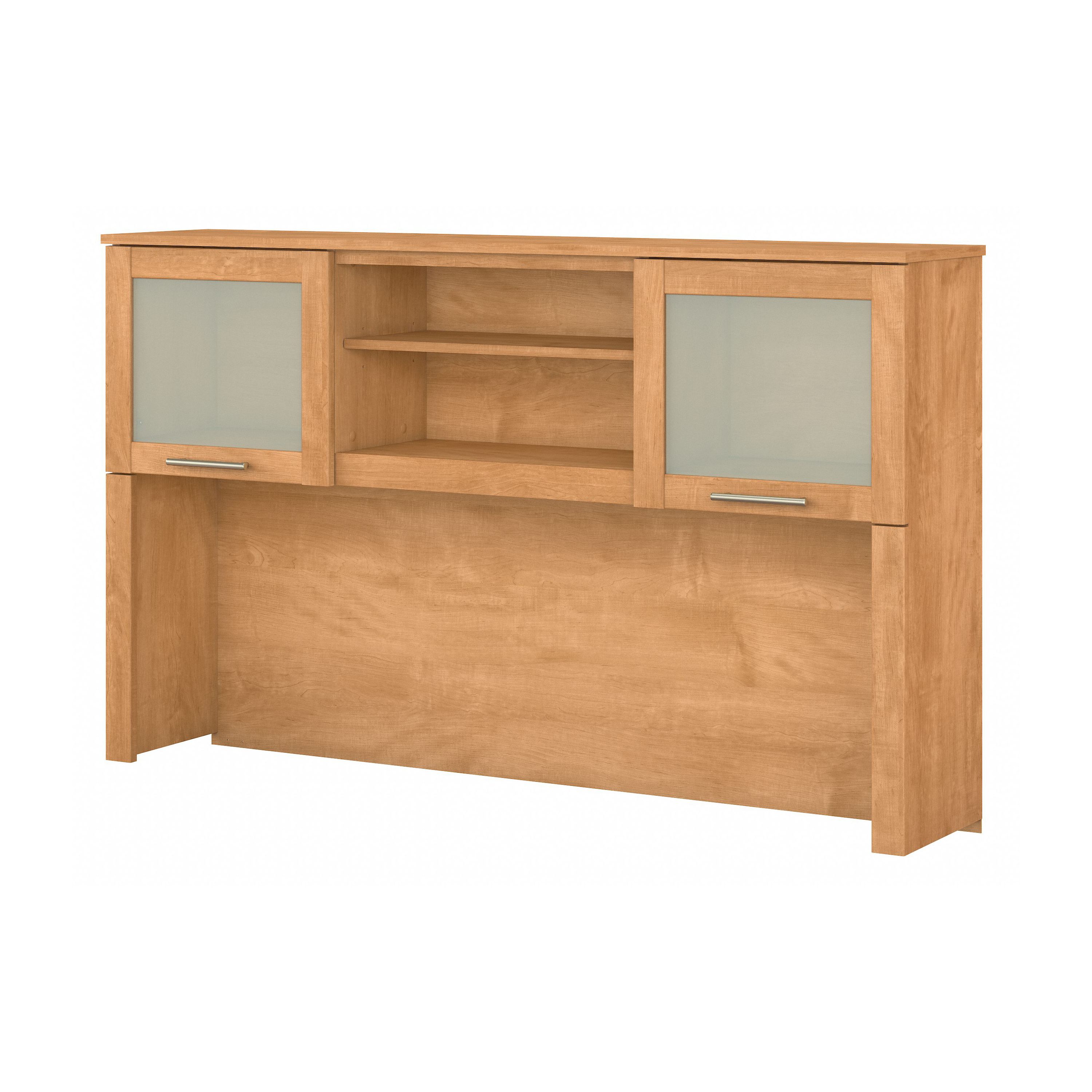 Shop Bush Furniture Somerset 60W Desk Hutch 02 WC81431 #color_maple cross