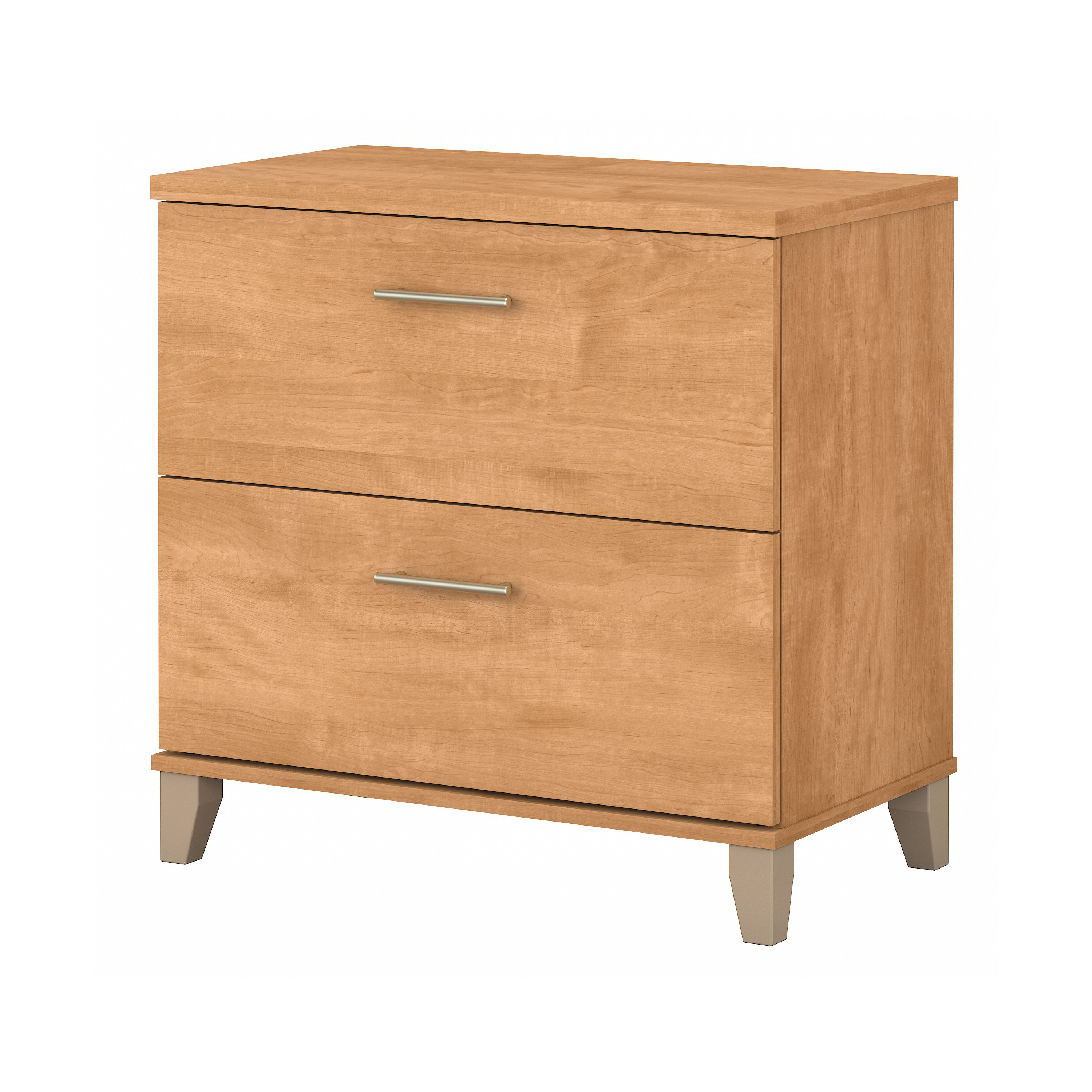 Shop Bush Furniture Somerset 2 Drawer Lateral File Cabinet 02 WC81480 #color_maple cross