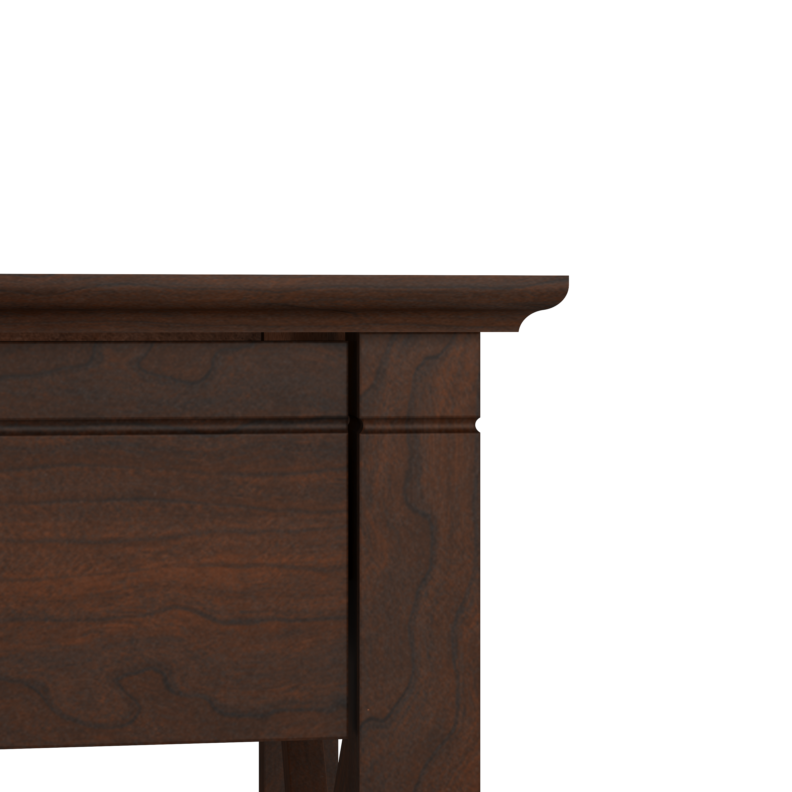 Shop Bush Furniture Key West 48W Writing Desk 03 KWD148BC-03 #color_bing cherry