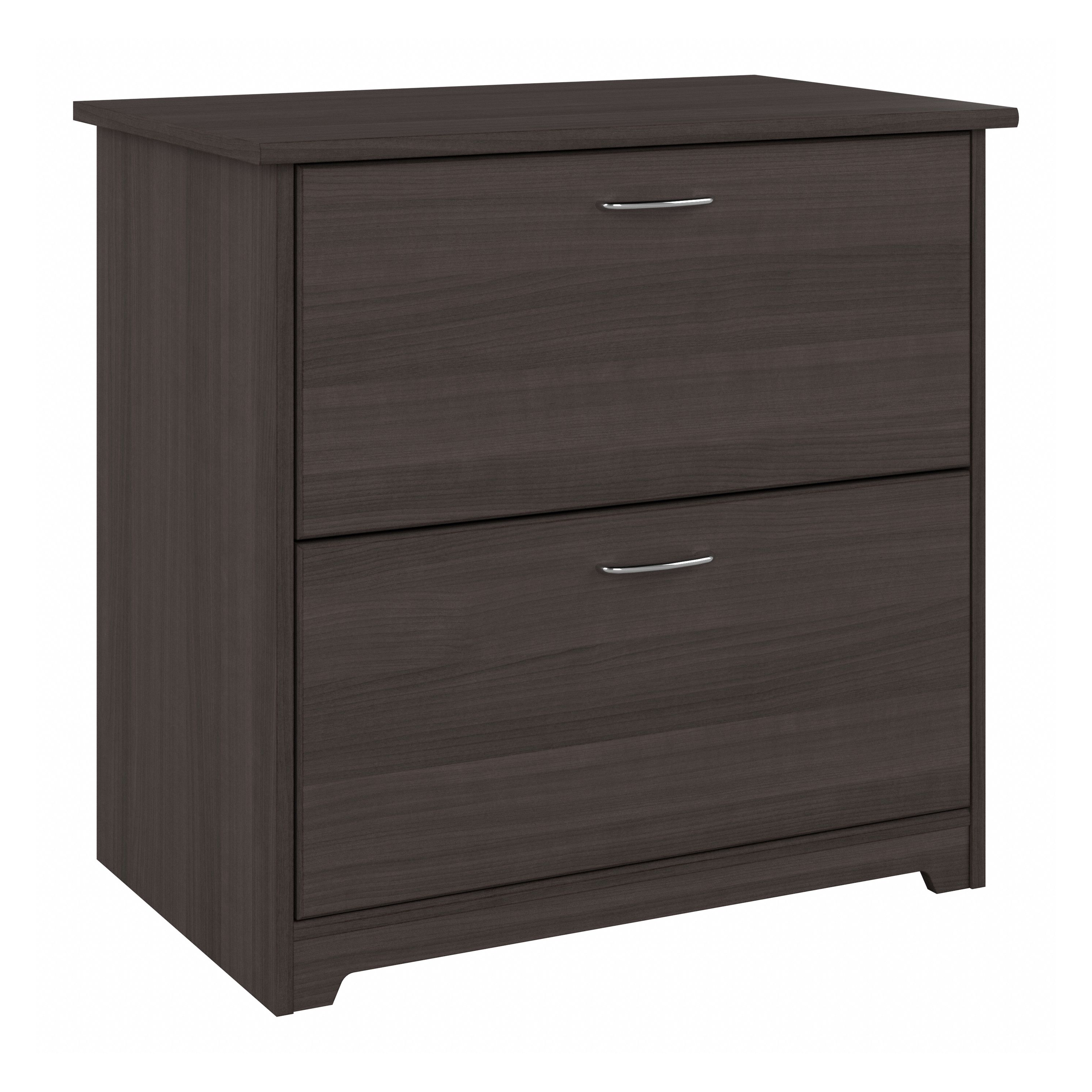 Shop Bush Furniture Cabot 2 Drawer Lateral File Cabinet 02 WC31780 #color_heather gray