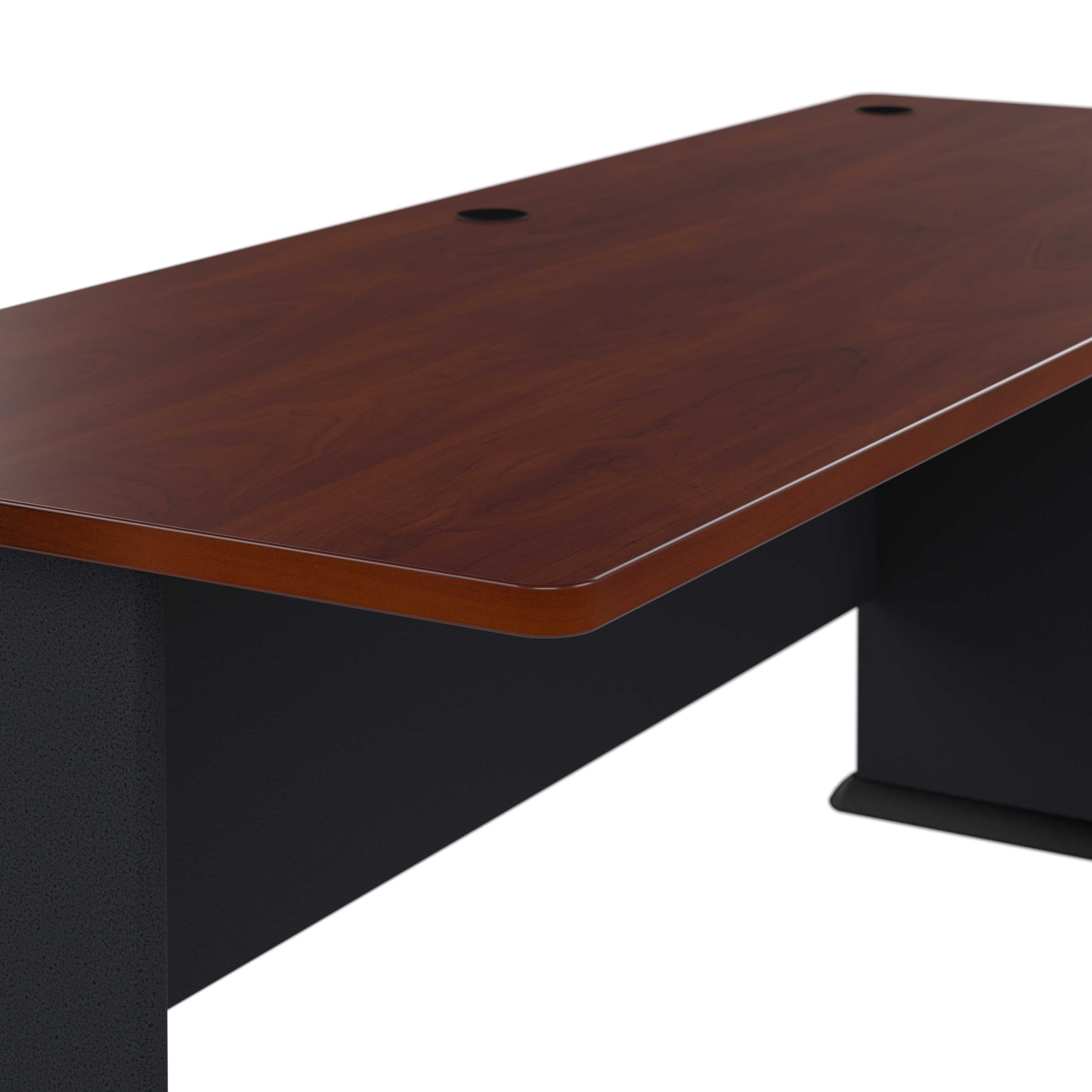 Shop Bush Business Furniture Series A 72W Desk 04 WC94472 #color_hansen cherry/galaxy
