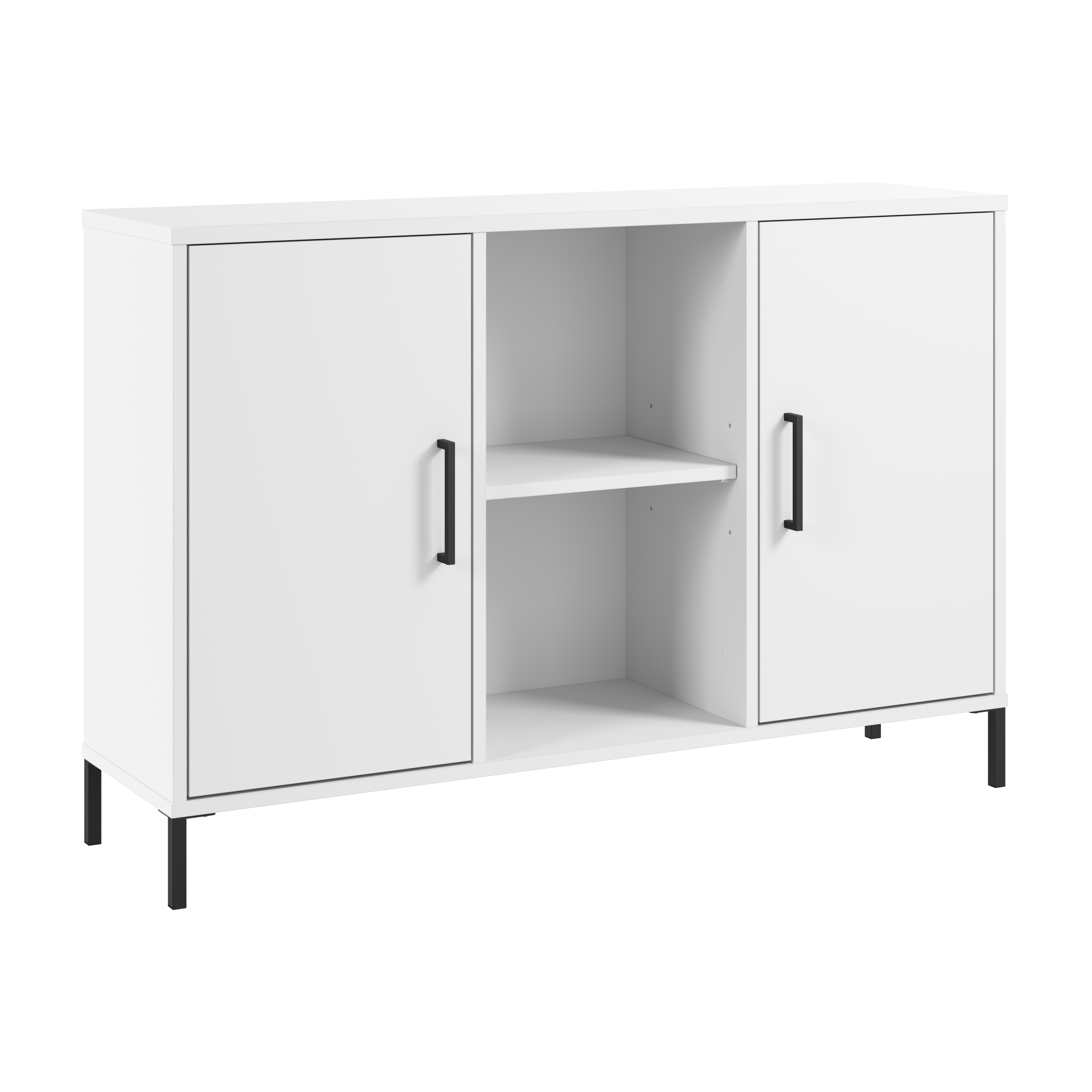 Shop Bush Furniture Essence 43W TV Stand 02 ESS143WH-Z #color_white