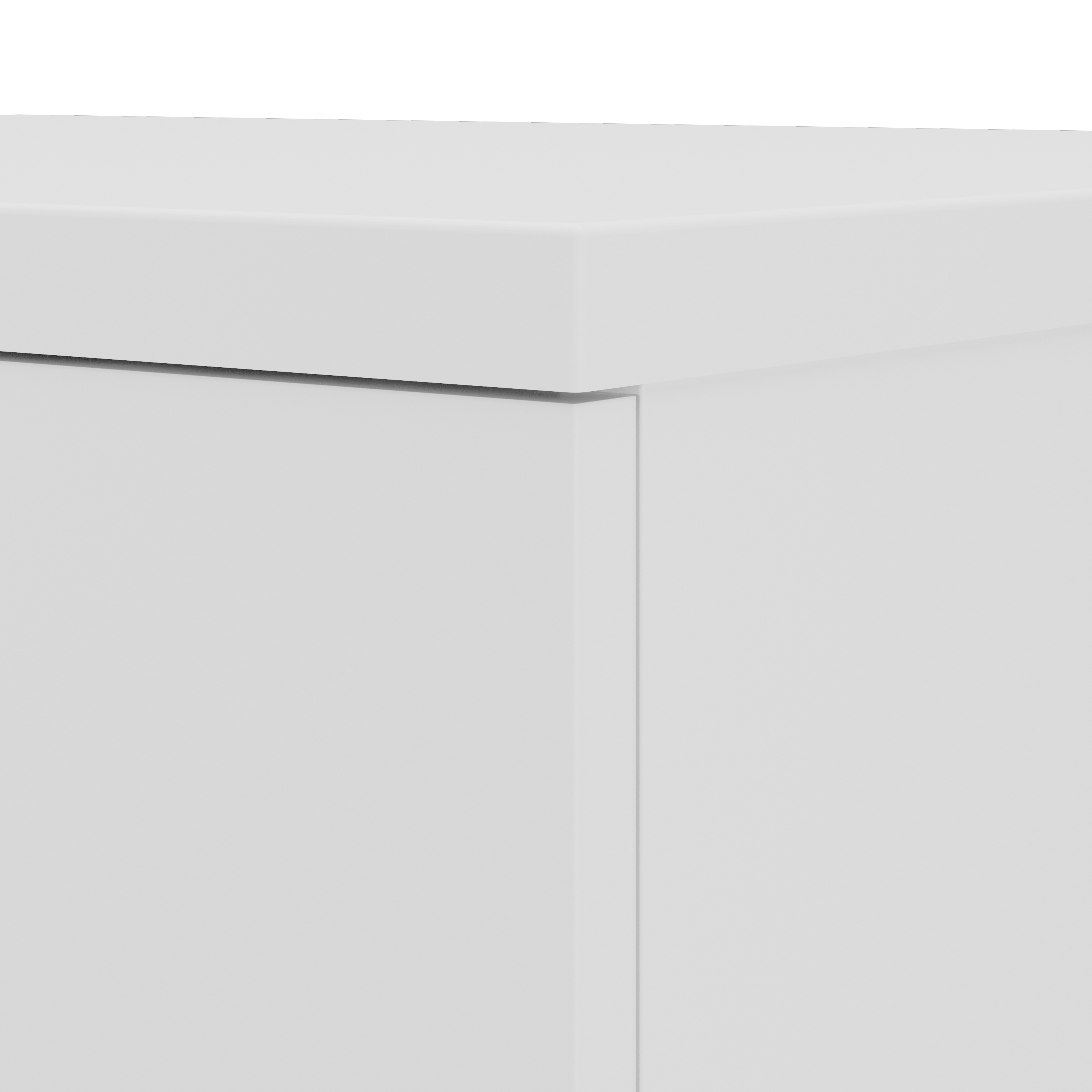 Shop Bush Business Furniture Universal Garage Wall Cabinet with Doors and Shelves 09 GAS428WH-Z #color_white