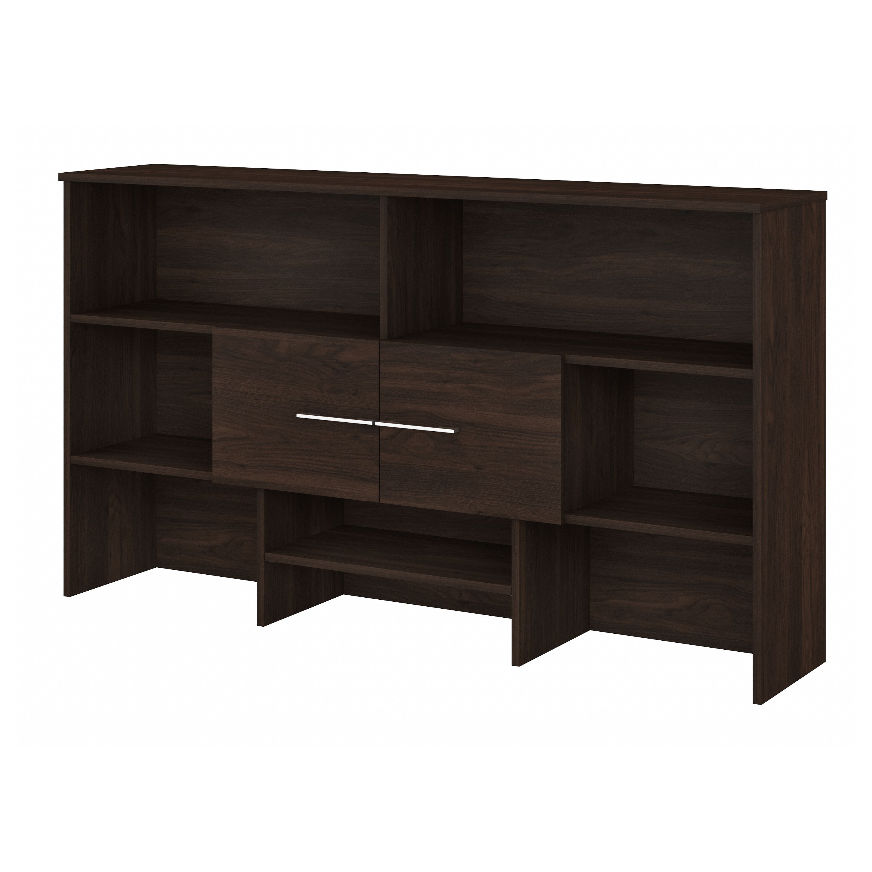 Shop Bush Business Furniture Office 500 72W Desk Hutch 02 OFH172BWK #color_black walnut