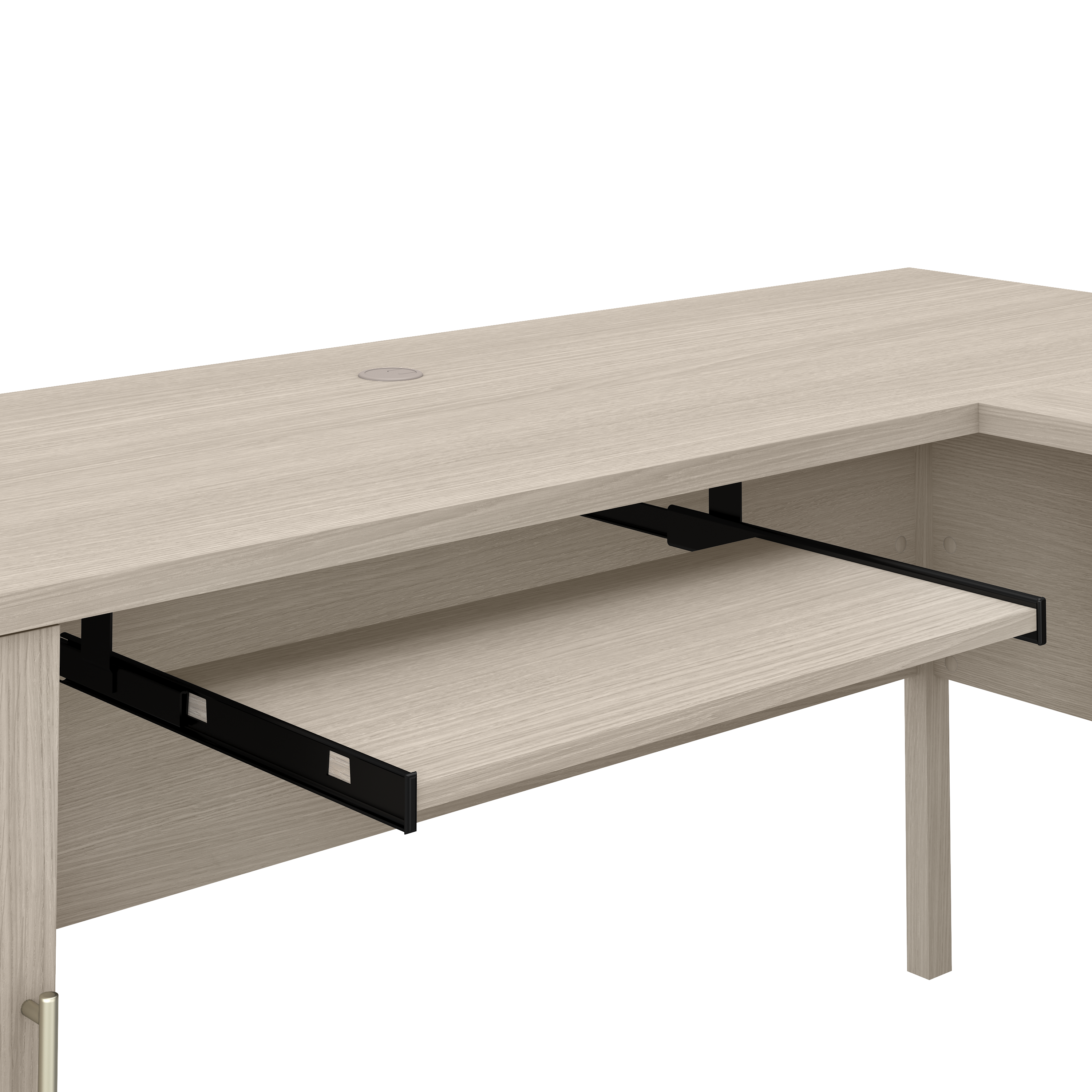 Shop Bush Furniture Somerset 60W L Shaped Desk with Storage 07 WC81130K #color_sand oak