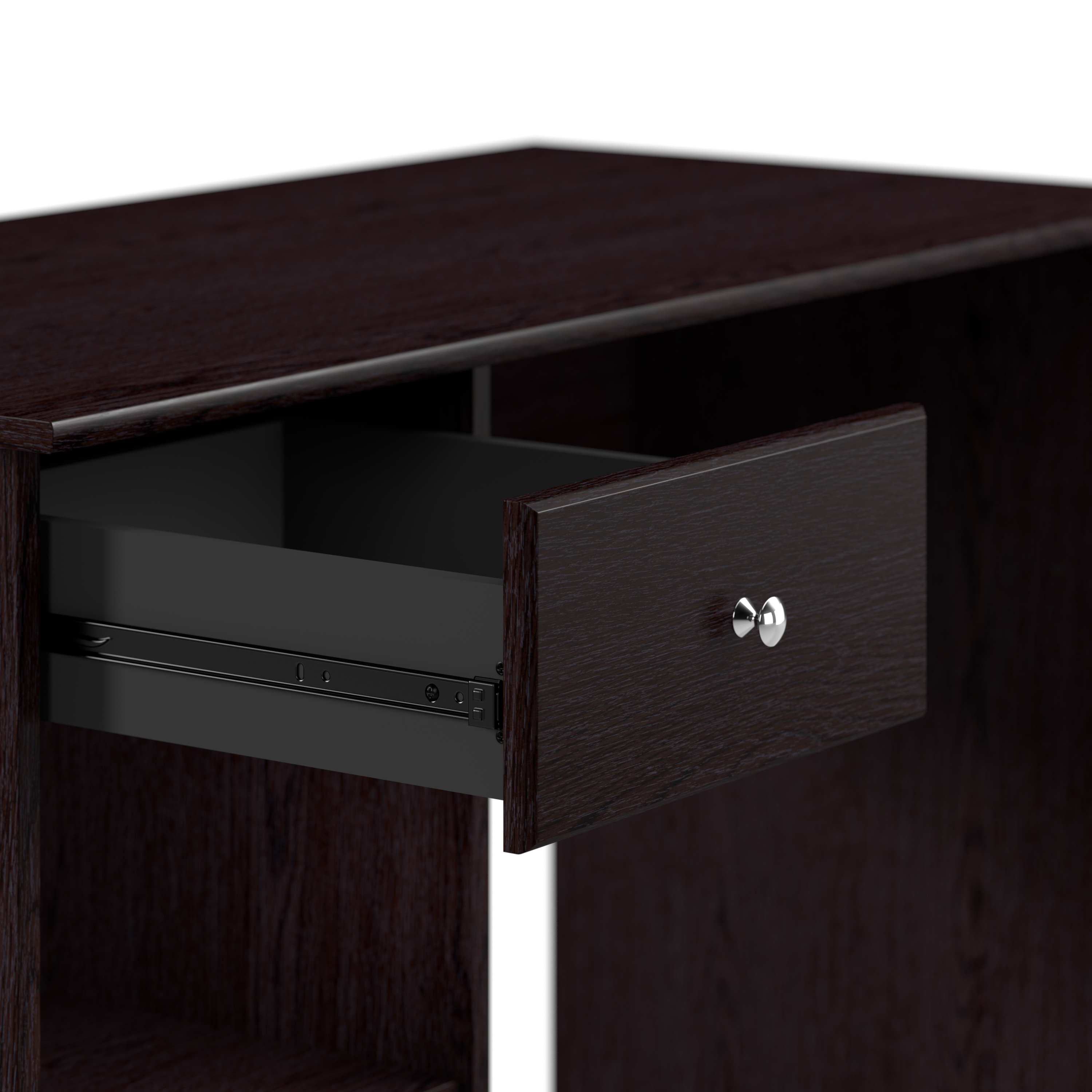 Shop Bush Furniture Cabot 48W Computer Desk with Storage 07 WC31847 #color_espresso oak