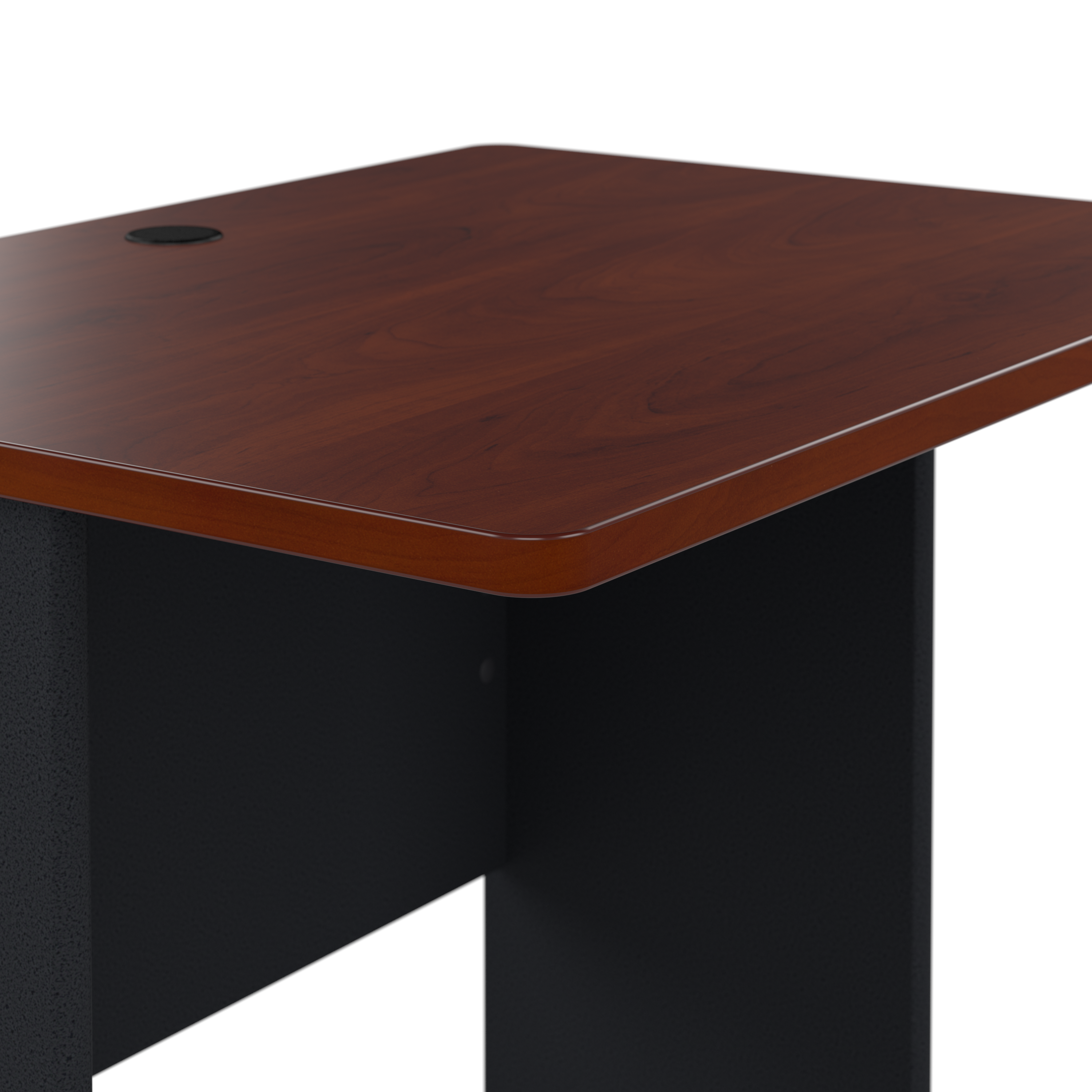 Shop Bush Business Furniture Series A 36W Desk 04 WC90436A #color_hansen cherry/galaxy