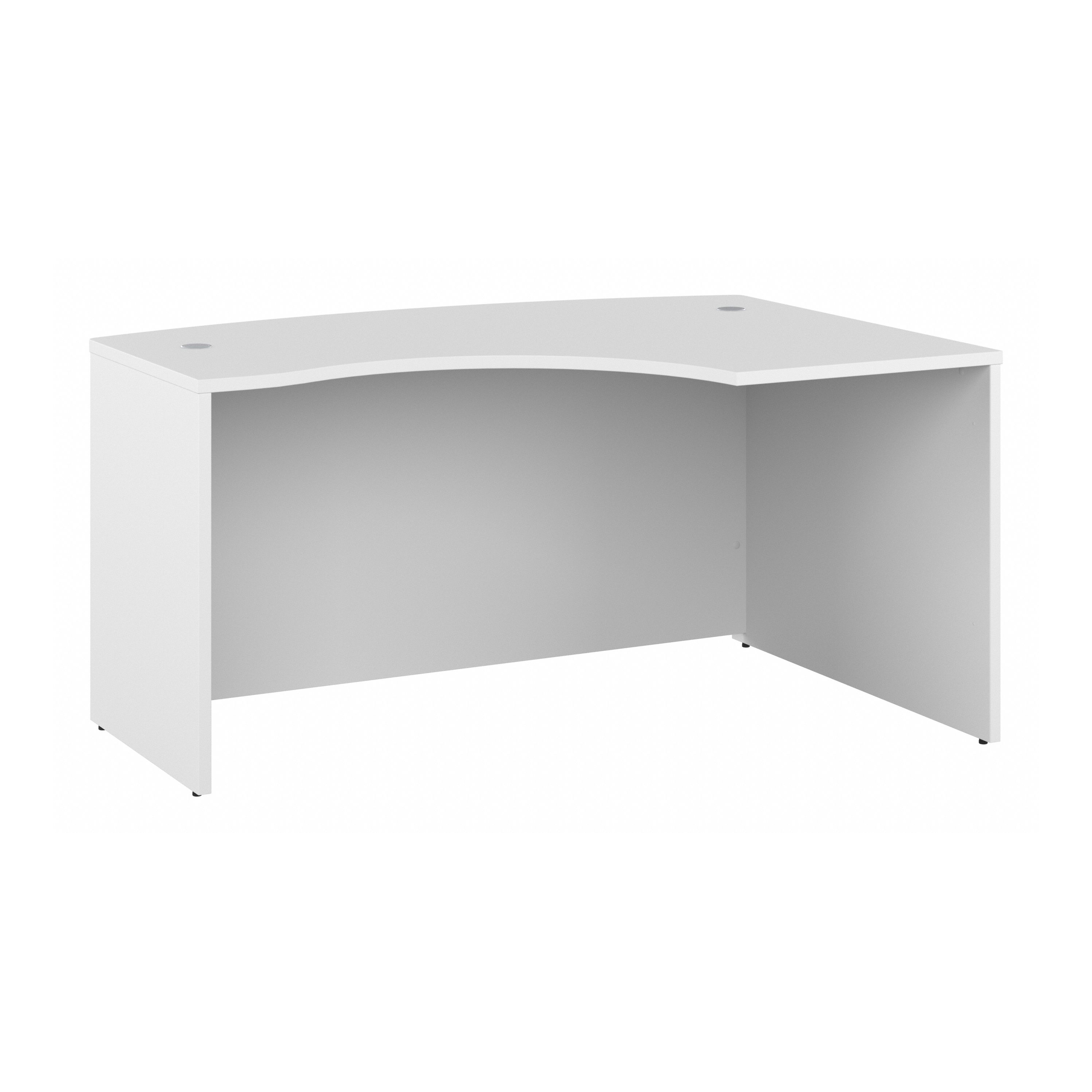 Shop Bush Business Furniture Studio C 60W x 43D Right Hand L-Bow Desk Shell 02 SCD560WH #color_white