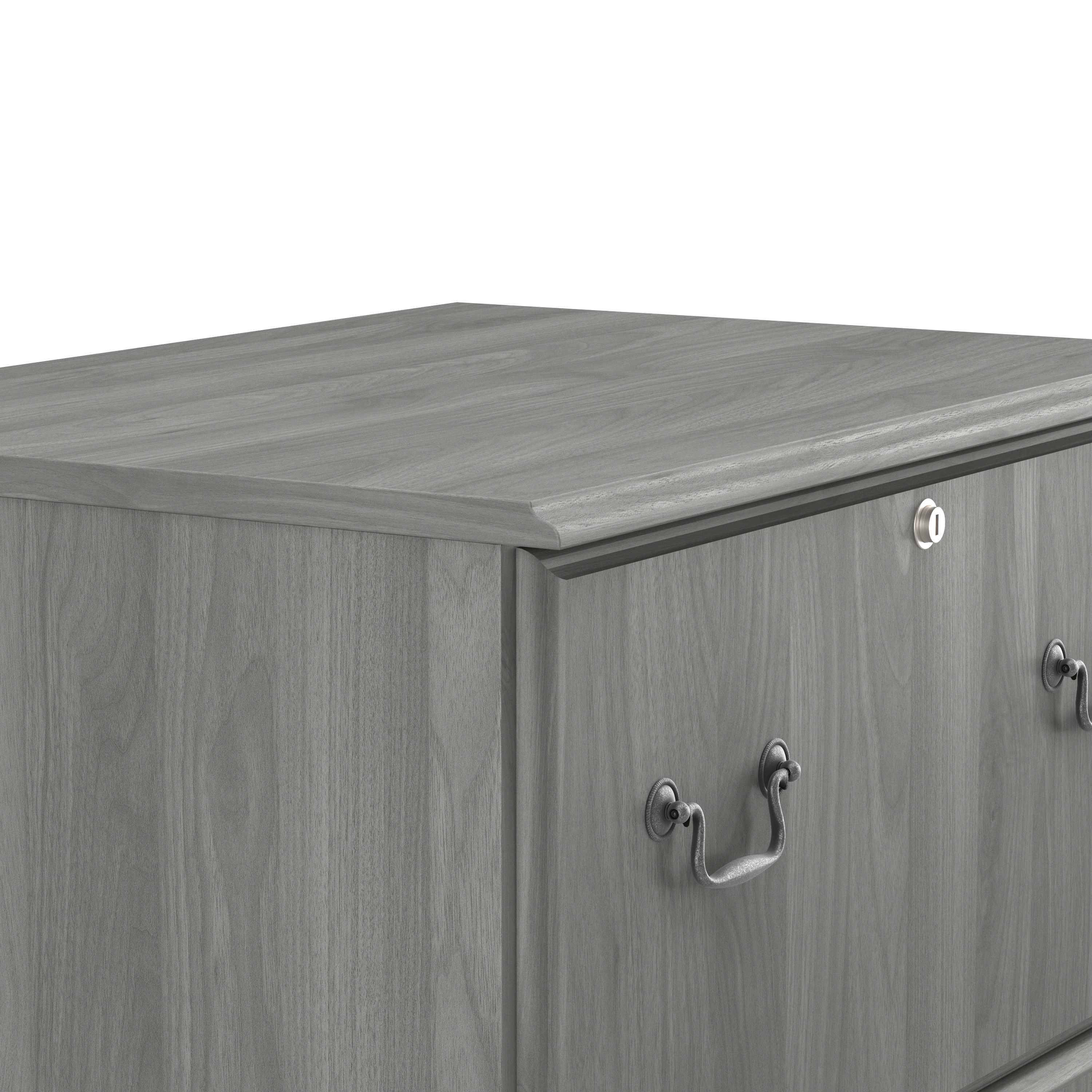 Shop Bush Furniture Saratoga 2 Drawer Lateral File Cabinet 09 EX45854-03 #color_modern gray