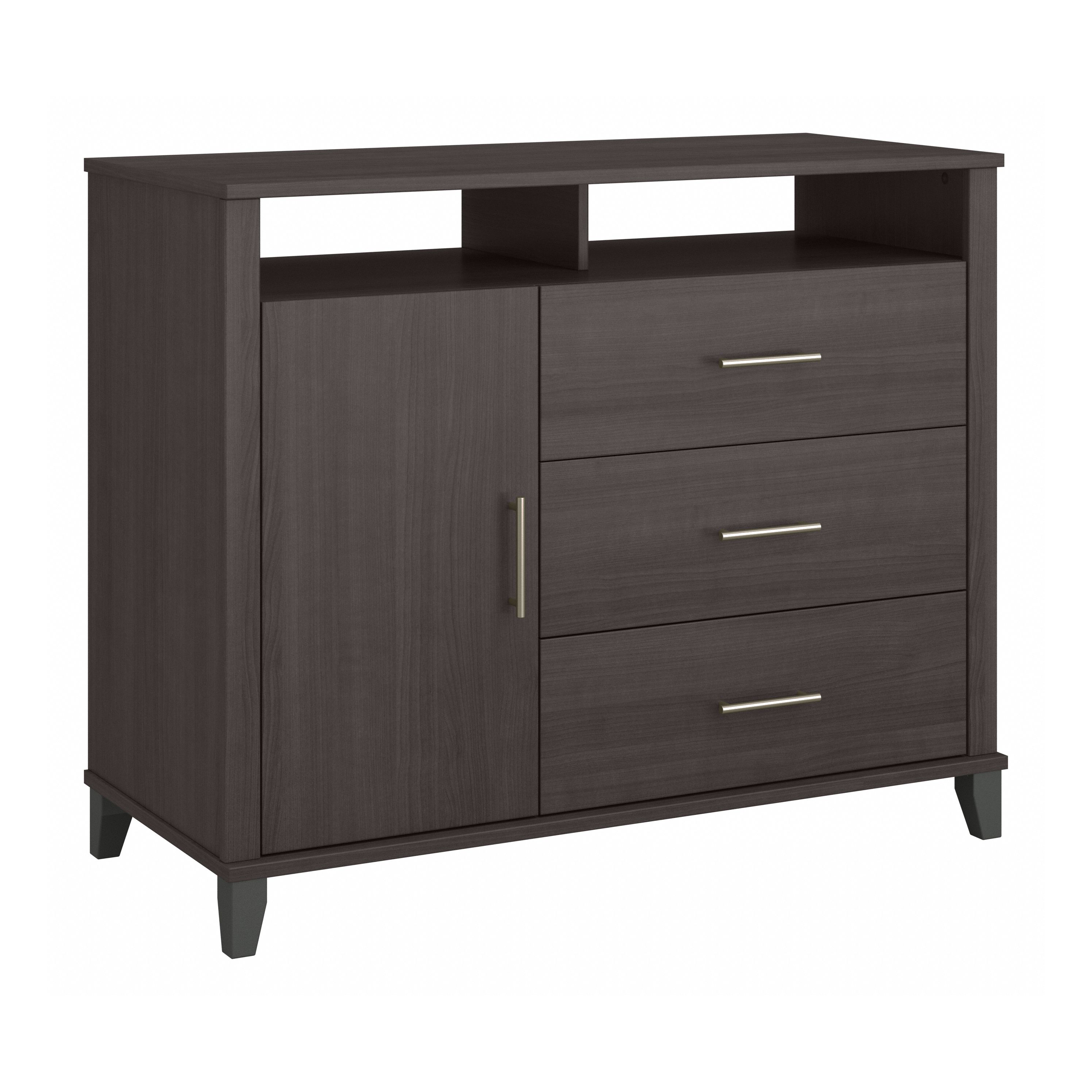 Shop Bush Furniture Somerset Office Storage Credenza 02 STV148SGK-Z2 #color_storm gray