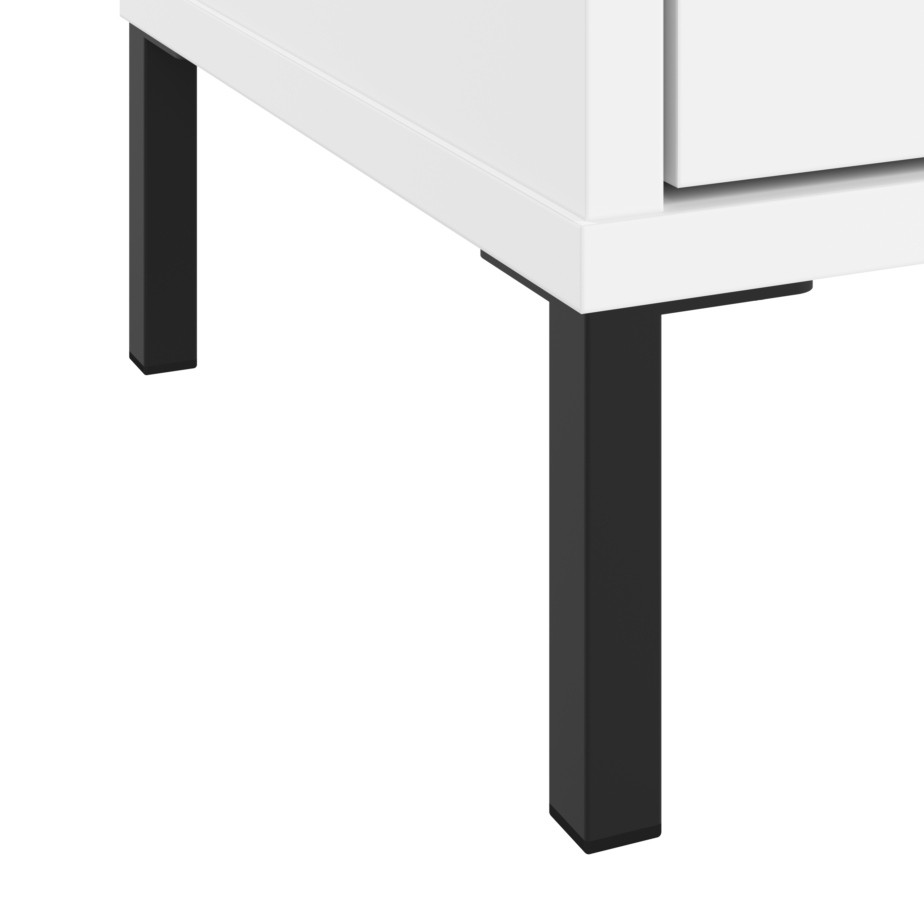 Shop Bush Furniture Soho 43W TV Stand 05 SHS143WH-Z1 #color_white