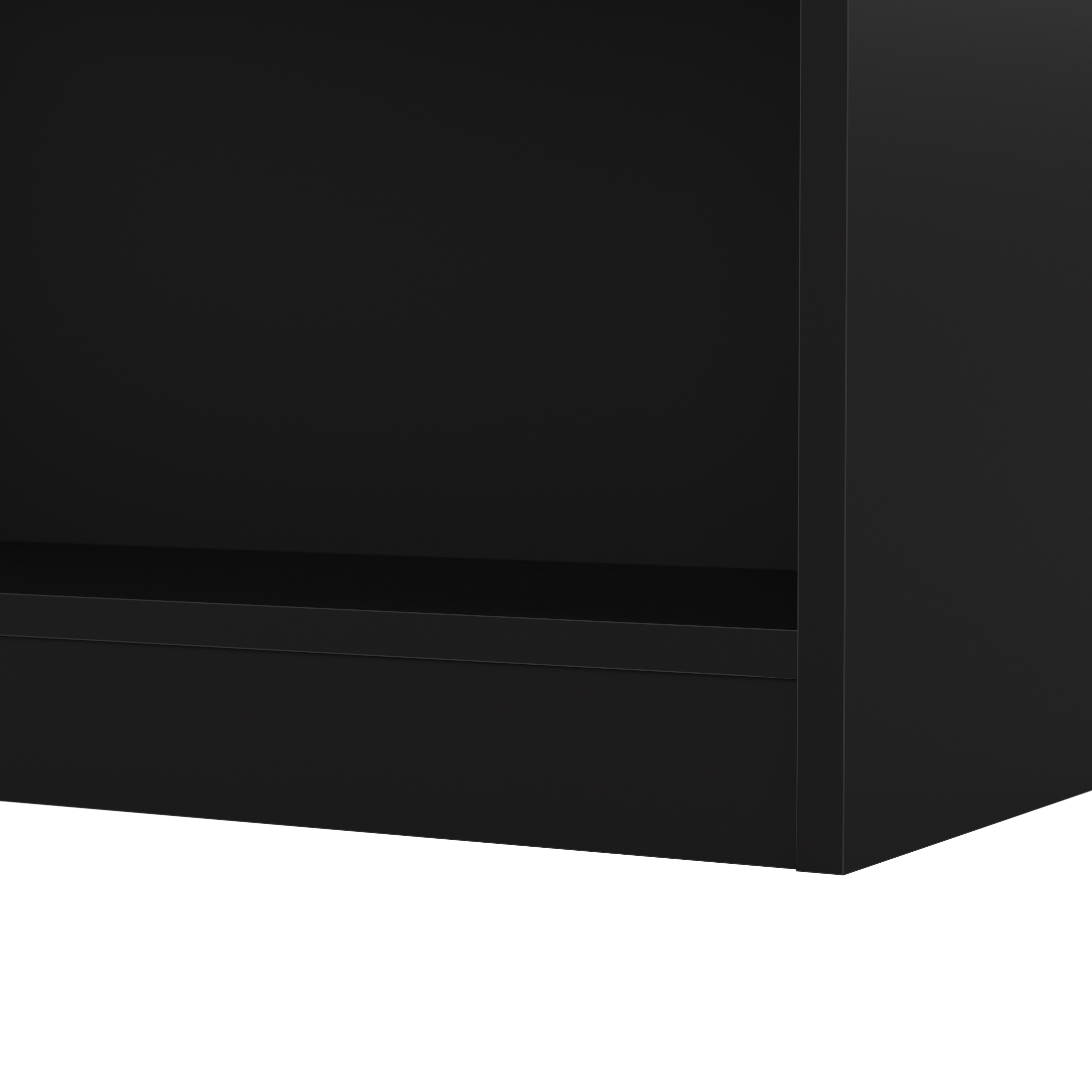 Shop Bush Furniture Universal Small 2 Shelf Bookcase - Set of 2 09 UB001BL #color_black