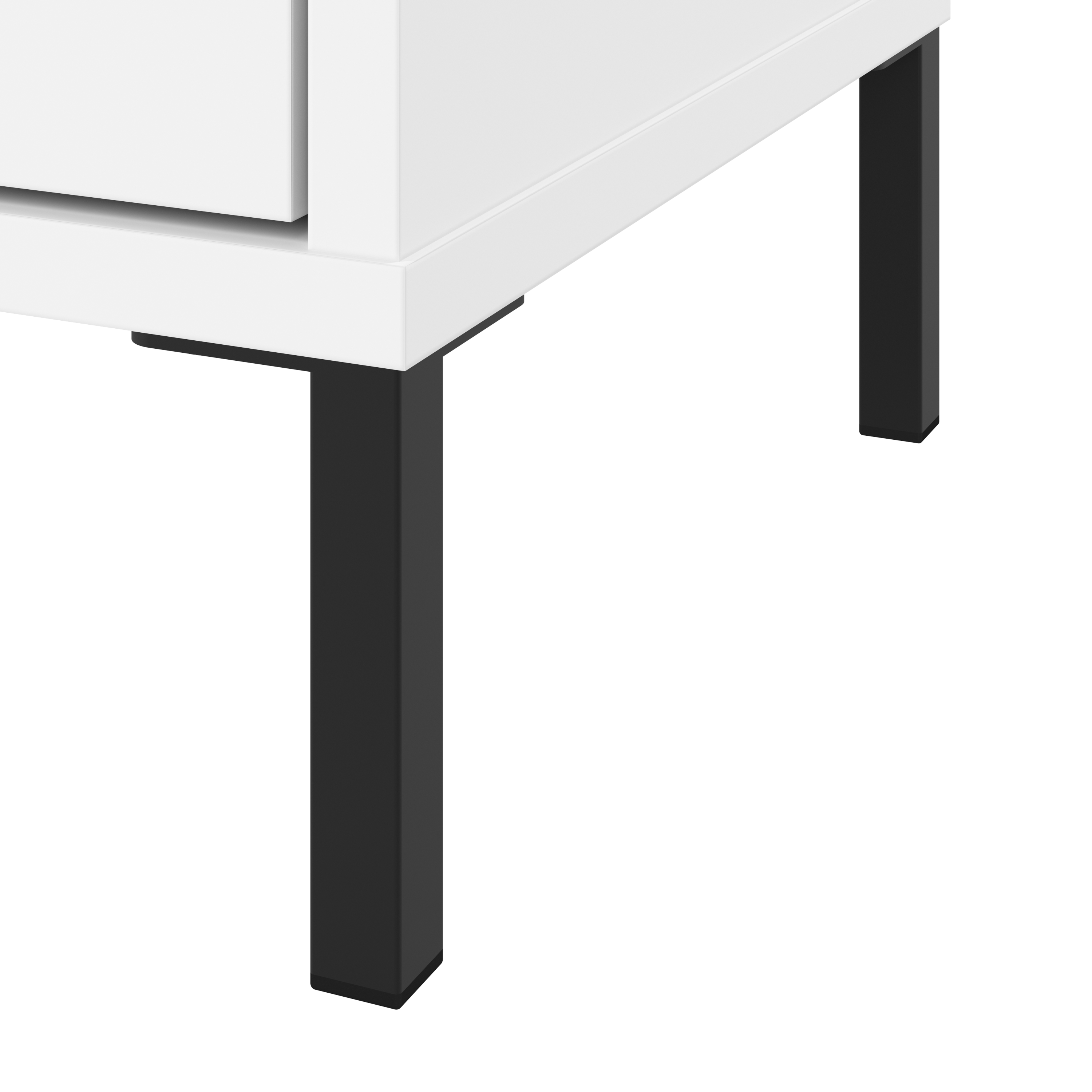 Shop Bush Furniture Essence 43W TV Stand 05 ESS143WH-Z #color_white