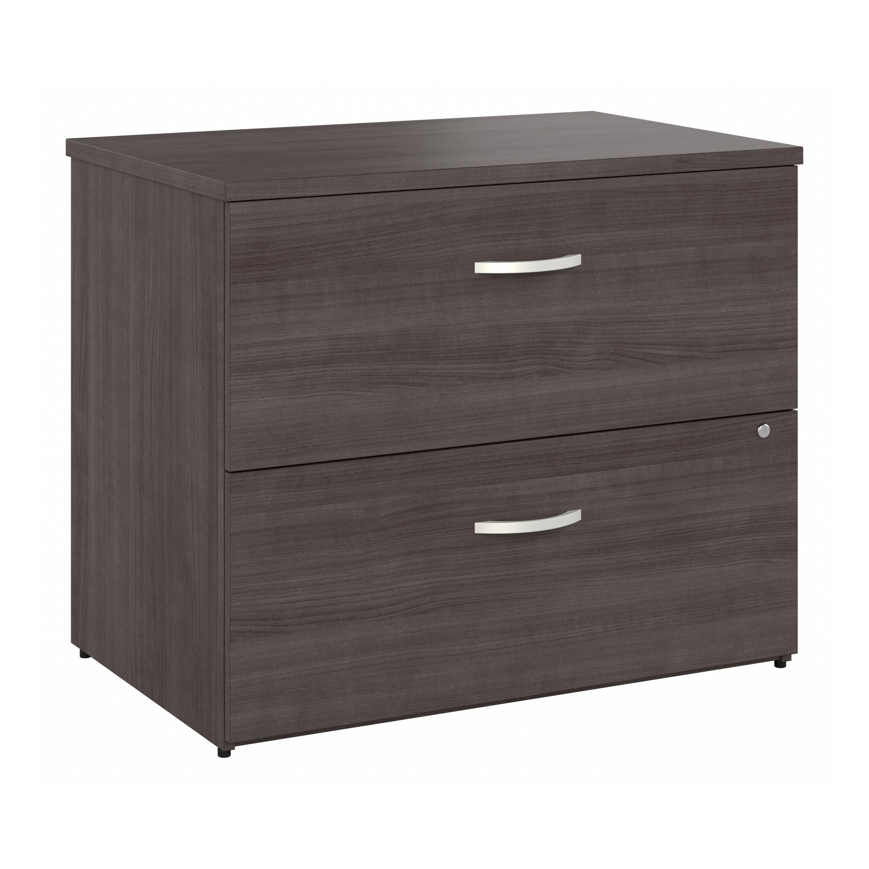 Shop Bush Business Furniture Studio C 2 Drawer Lateral File Cabinet 02 SCF136SGSU #color_storm gray