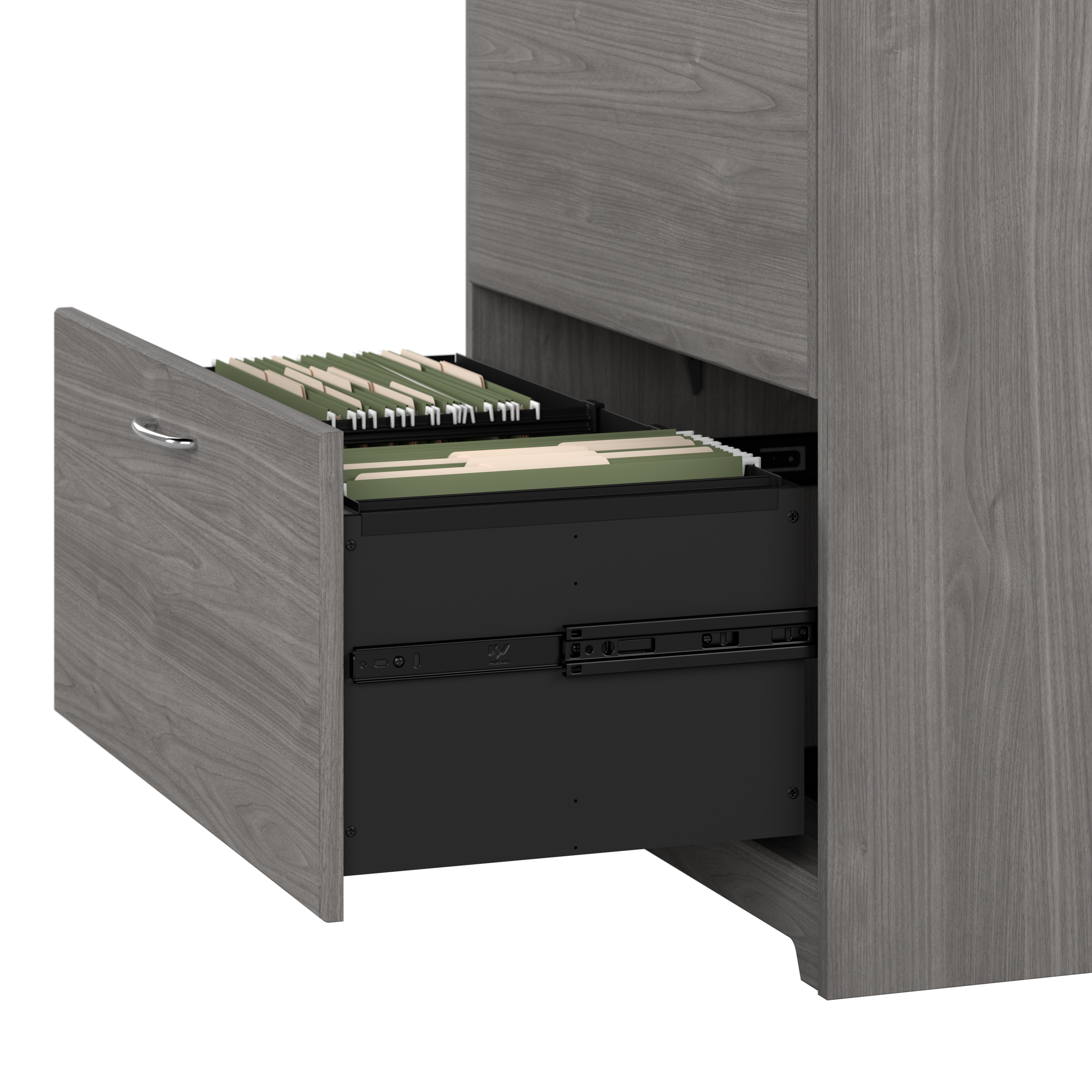 Shop Bush Furniture Cabot 2 Drawer Lateral File Cabinet 07 WC31380 #color_modern gray