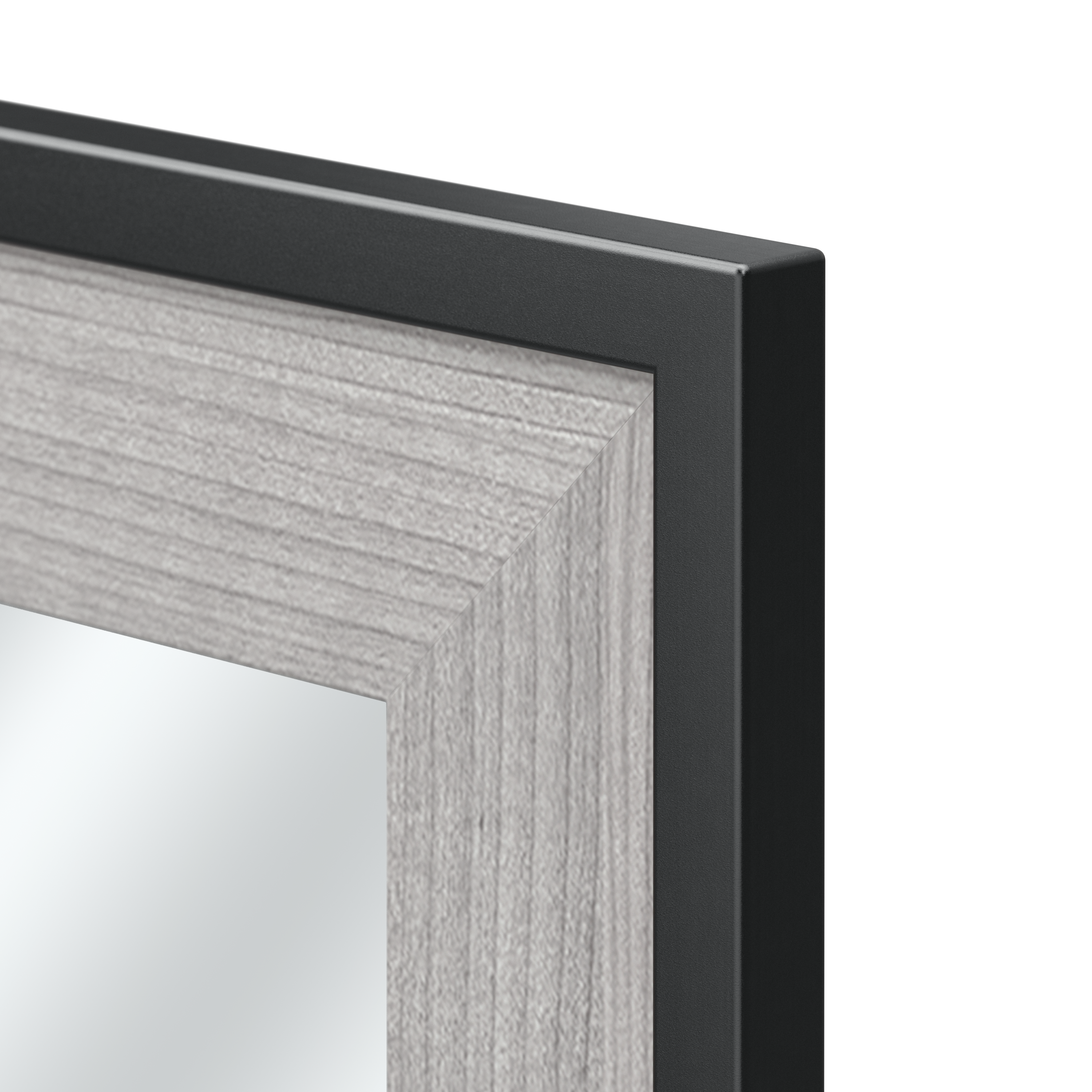 Shop Bush Furniture Atria Bedroom Mirror 07 ARA130PG #color_platinum gray