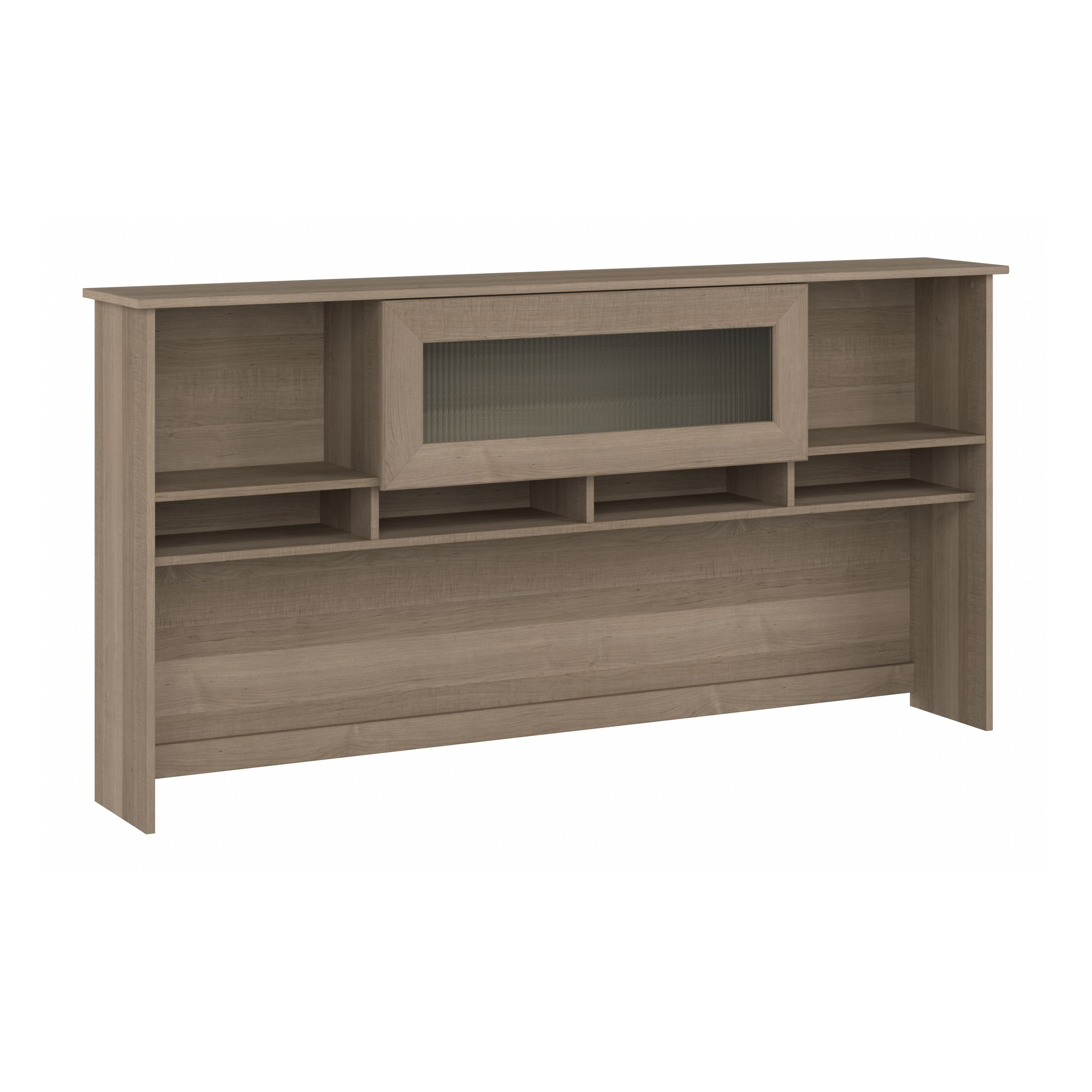 Shop Bush Furniture Cabot 72W Desk Hutch 02 WC31273 #color_ash gray