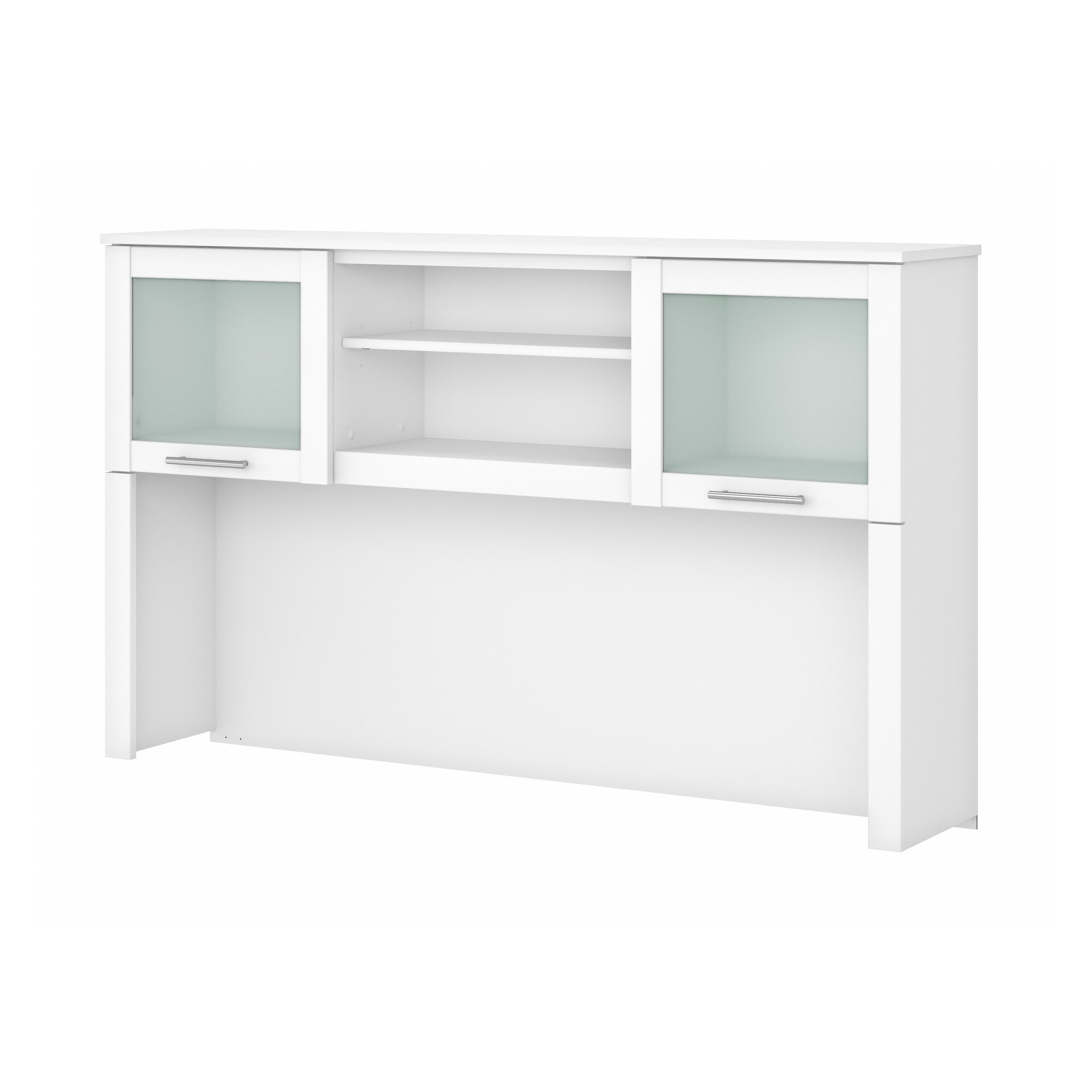 Shop Bush Furniture Somerset 60W Desk Hutch 02 WC81931 #color_white