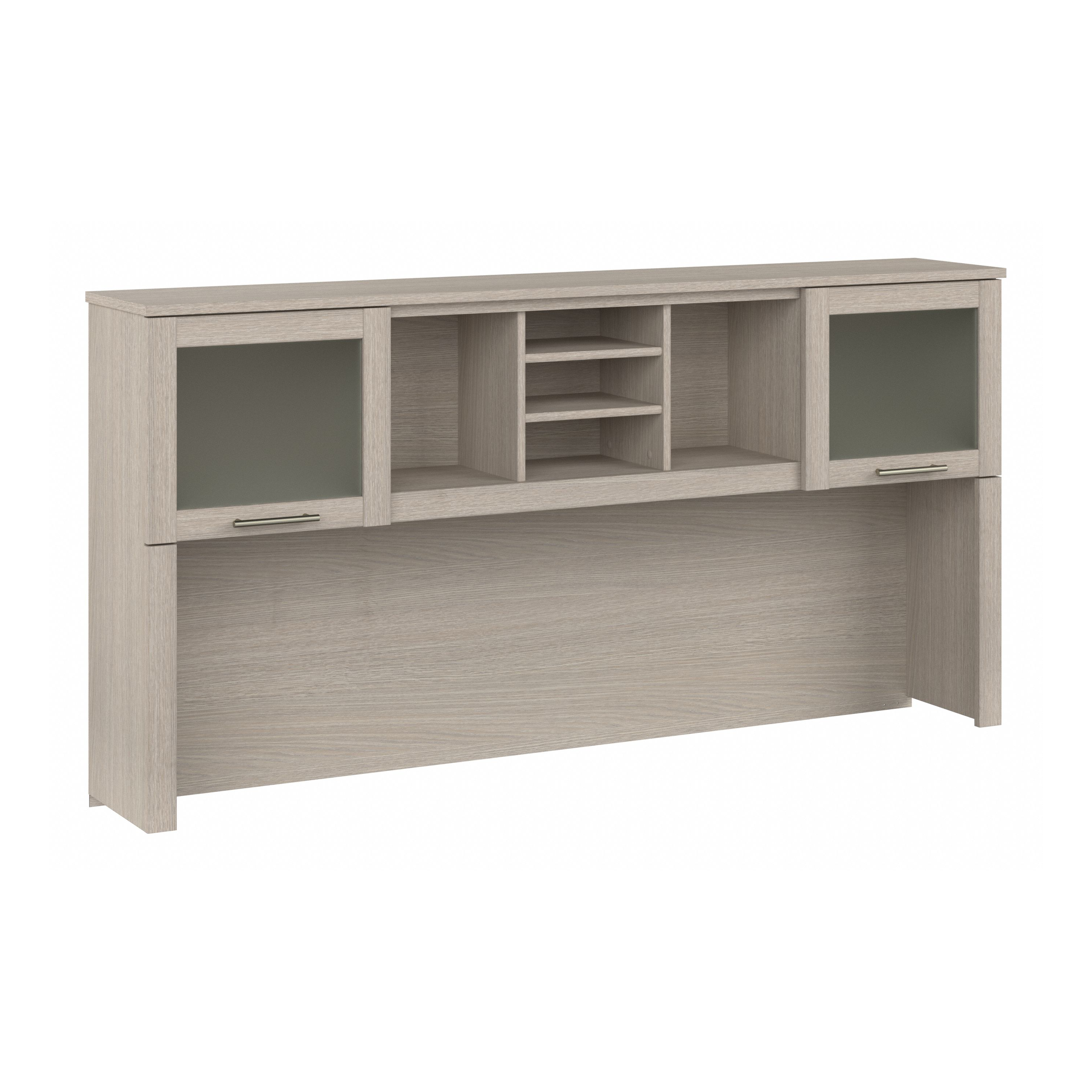 Shop Bush Furniture Somerset 72W Desk Hutch 02 WC81111 #color_sand oak