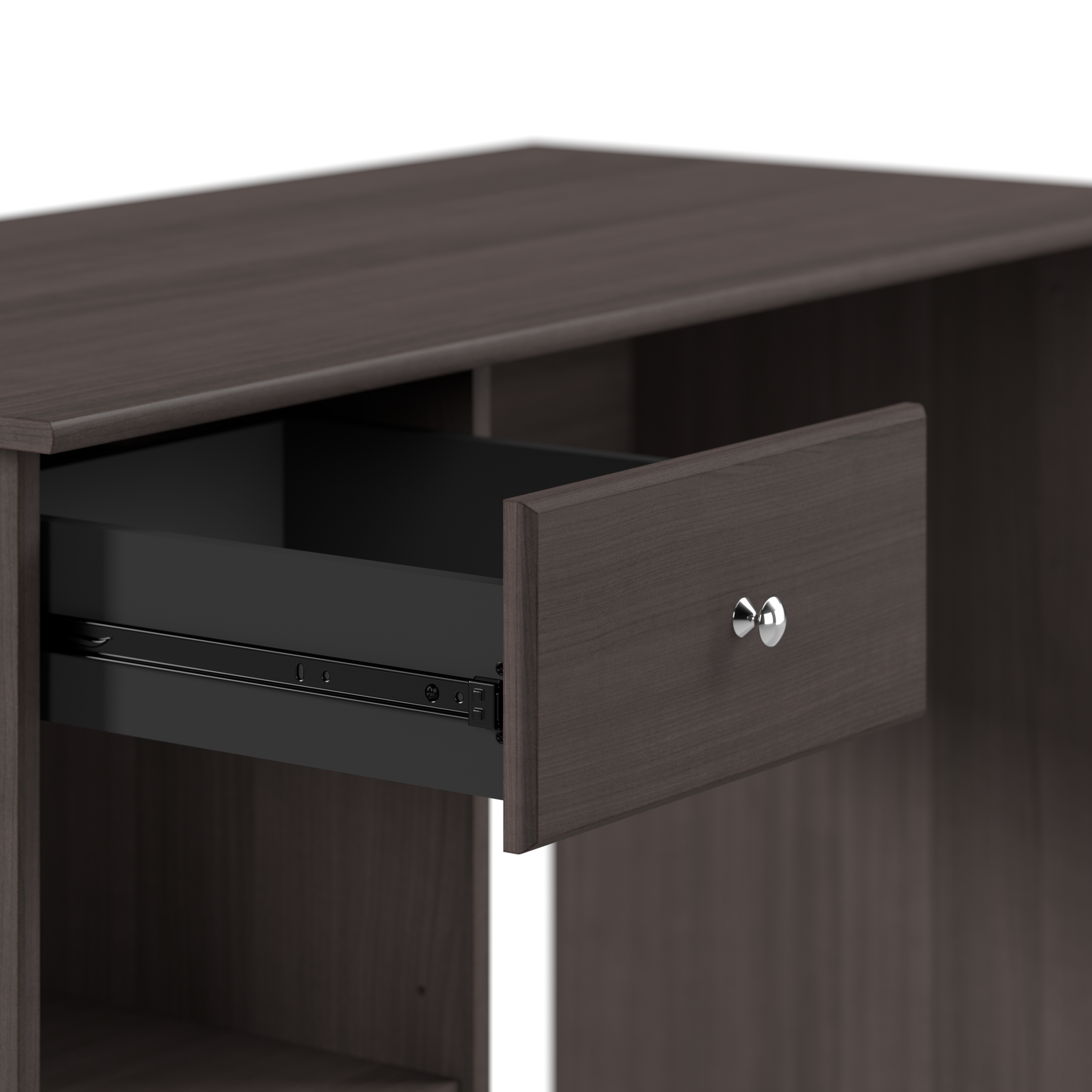 Shop Bush Furniture Cabot 48W Computer Desk with Storage 07 WC31747 #color_heather gray