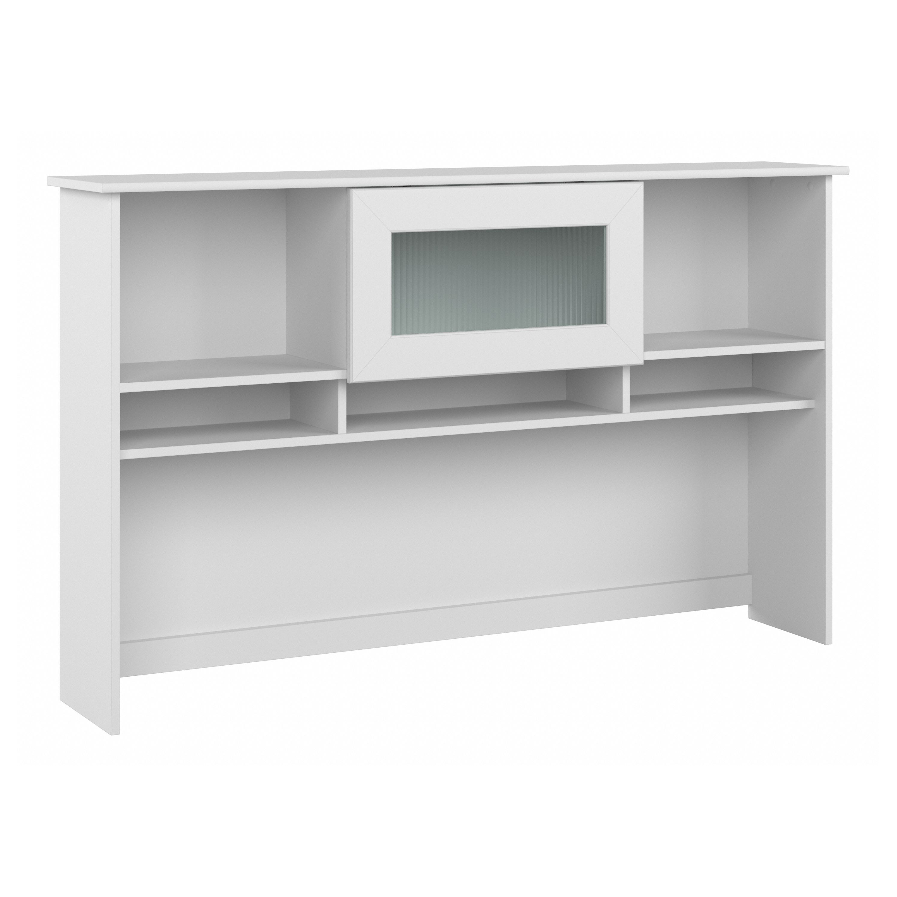 Shop Bush Furniture Cabot 60W Desk Hutch 02 WC31931 #color_white