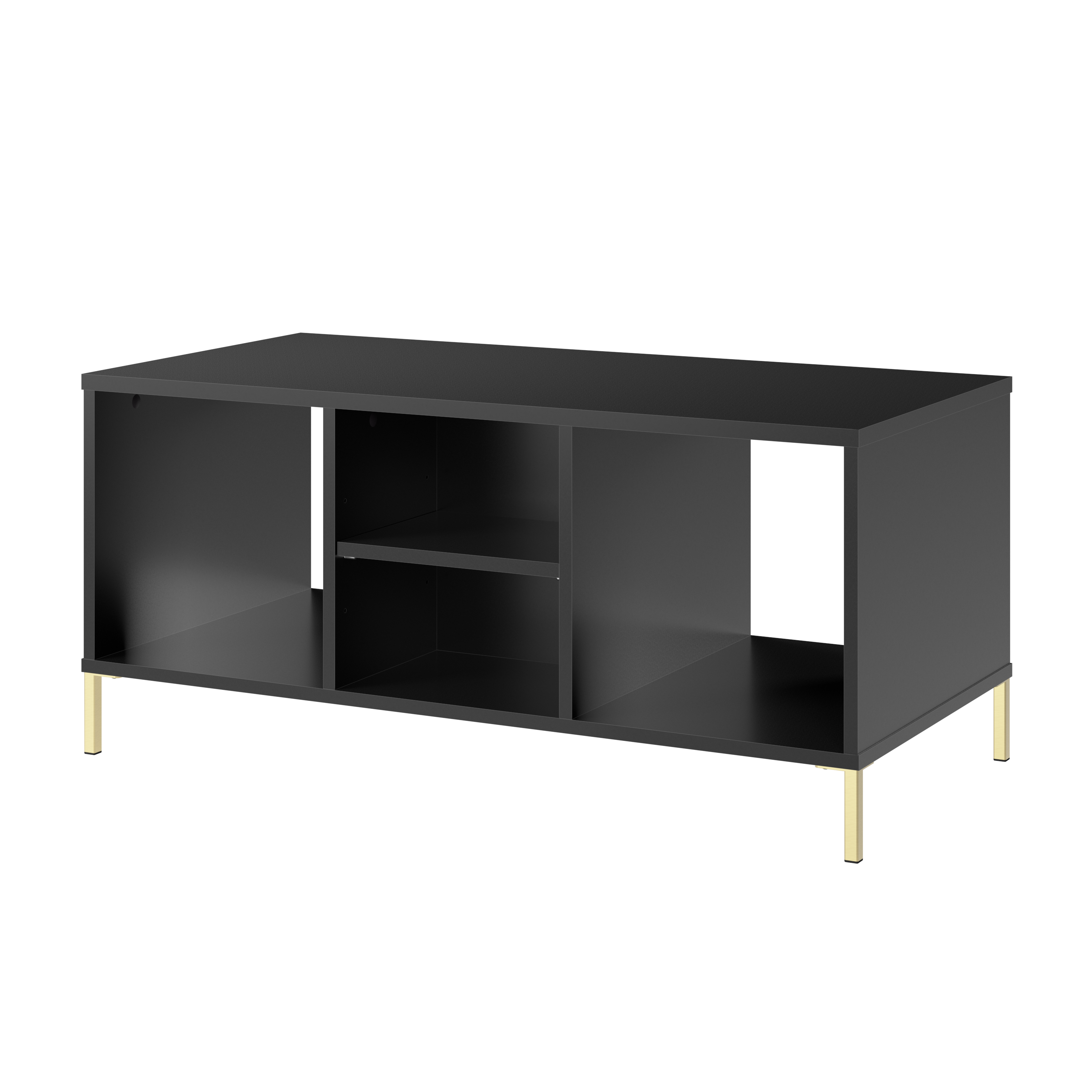 Shop Bush Furniture Soho Coffee Table 02 SHT140BL-Z #color_black stipple