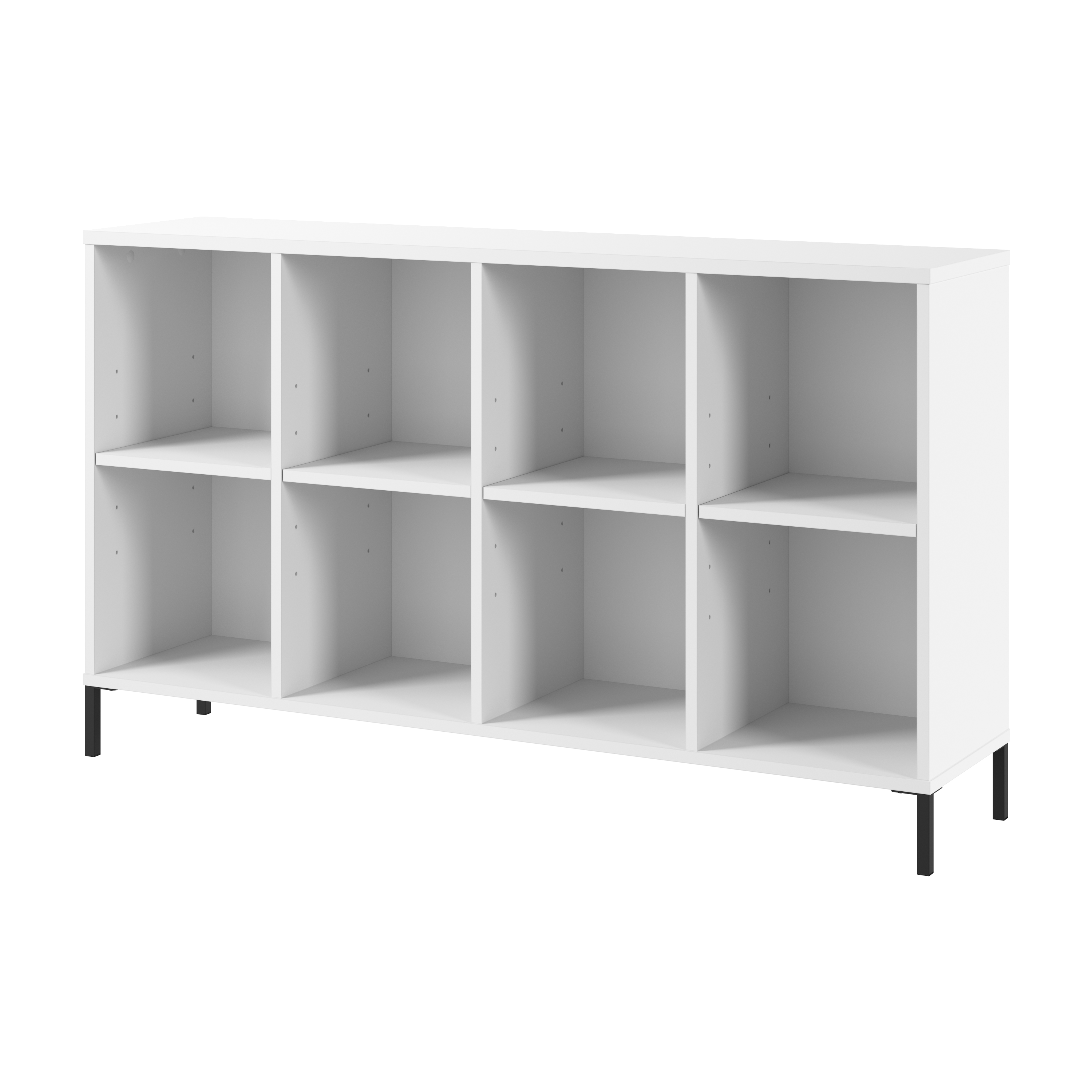 Shop Bush Furniture Soho 8 Cube Organizer 02 SHB150WH-Z #color_white