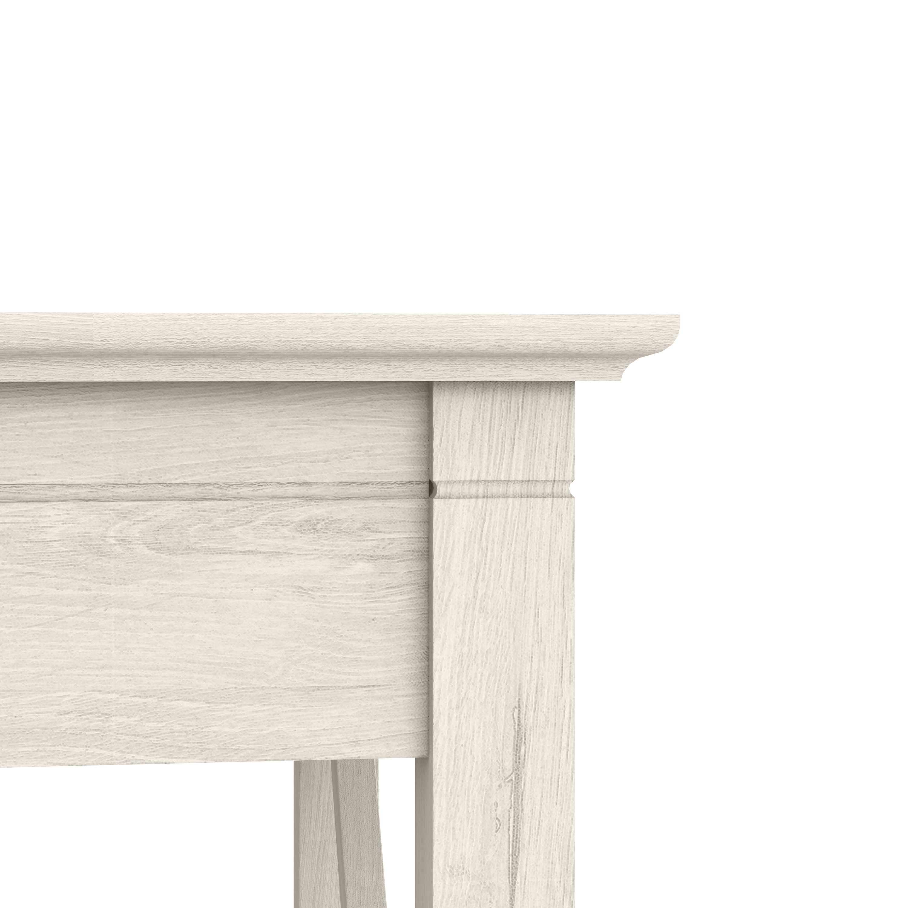 Shop Bush Furniture Key West 60W L Shaped Desk 07 KWD160LW-03 #color_linen white oak