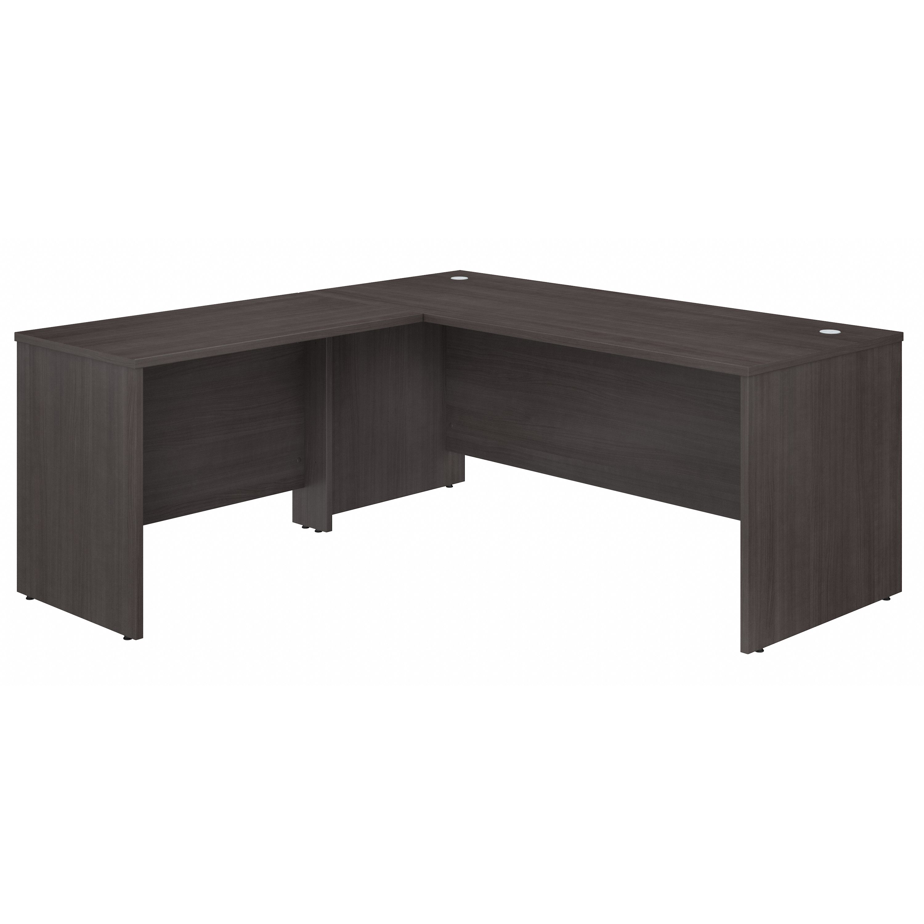 Shop Bush Business Furniture Studio C 72W x 30D L Shaped Desk with 42W Return 02 STC049SG #color_storm gray