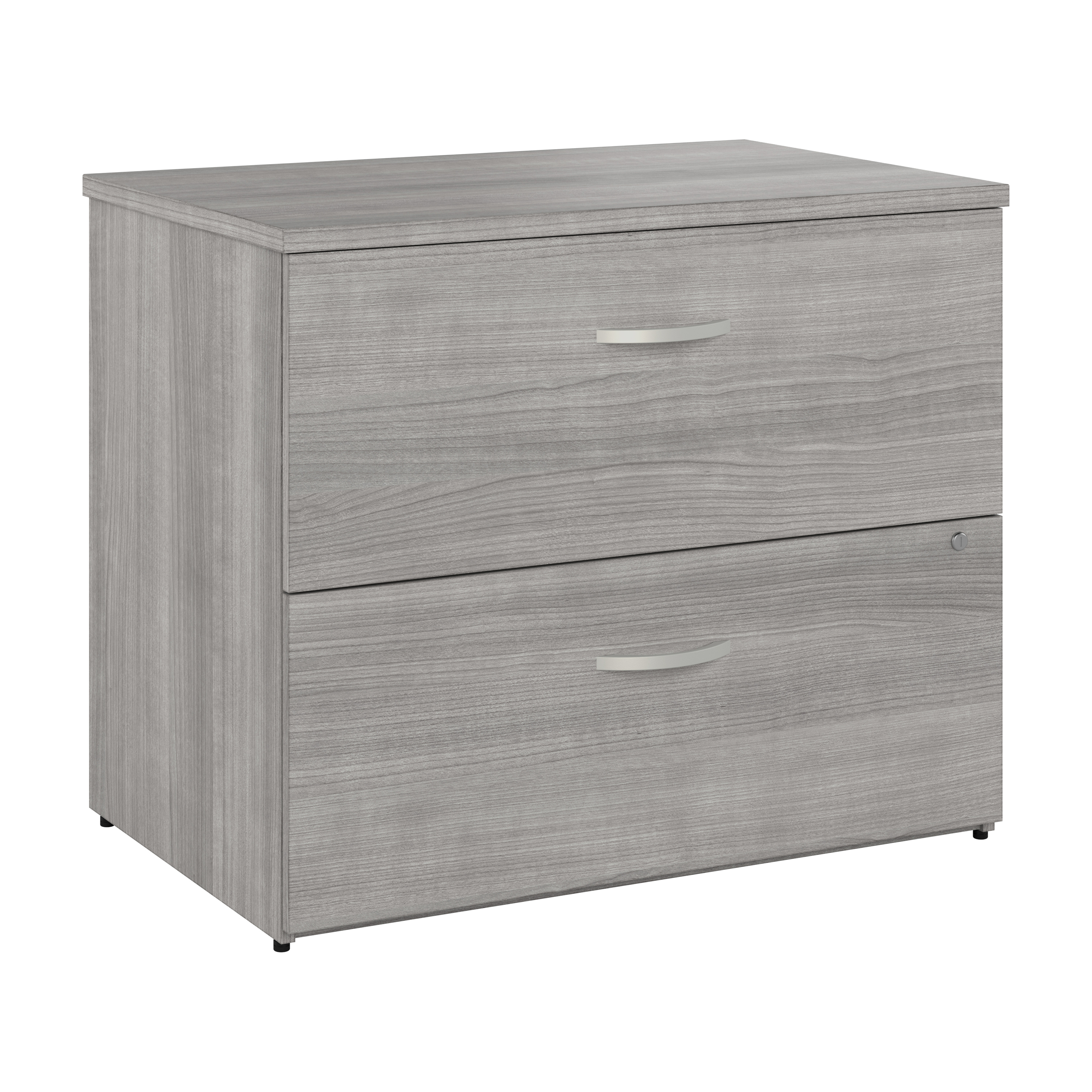 Shop Bush Business Furniture Studio A 2 Drawer Lateral File Cabinet - Assembled 02 SDF136PGSU-Z #color_platinum gray