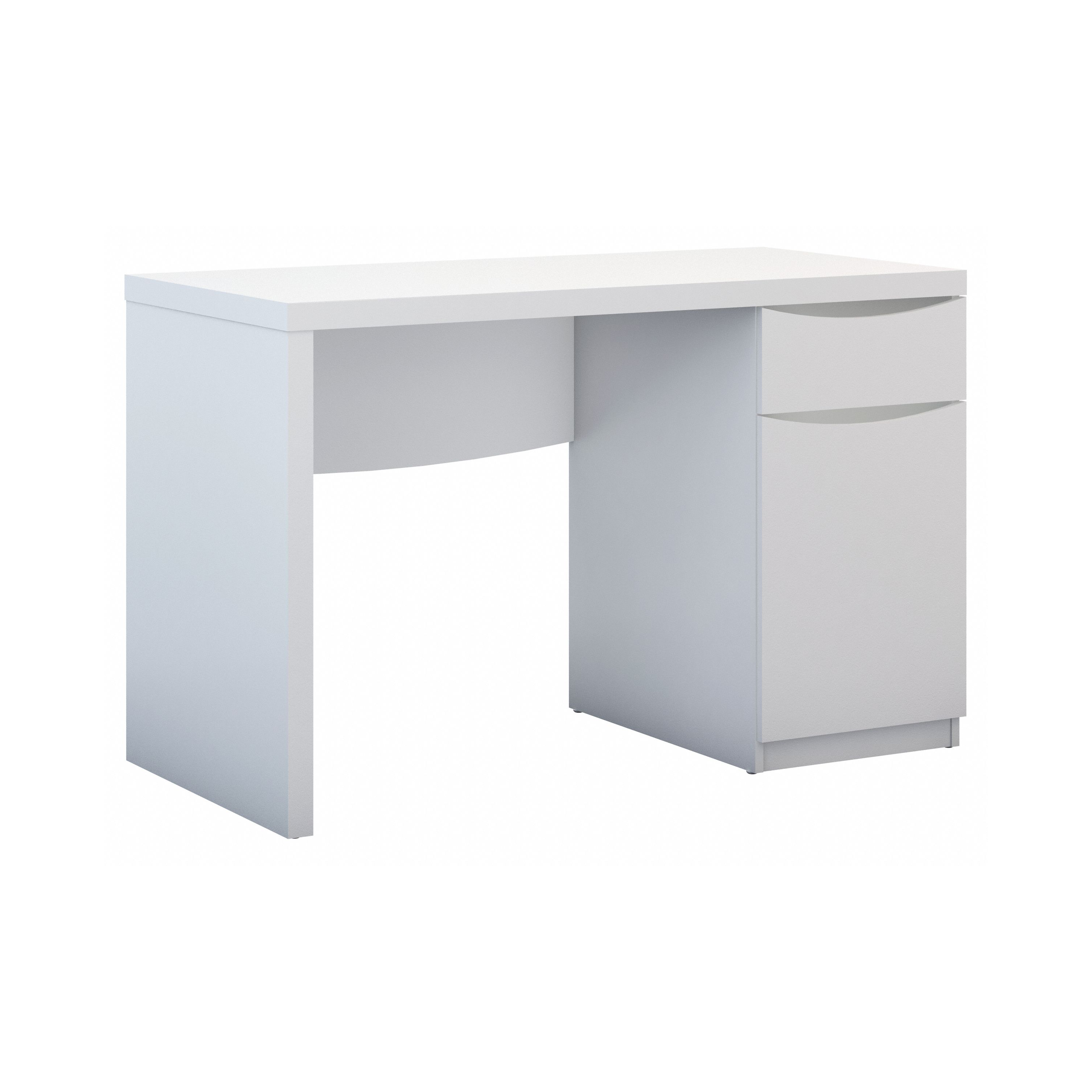 Shop Bush Furniture Montrese Computer Desk 02 MY72117-03 #color_pure white