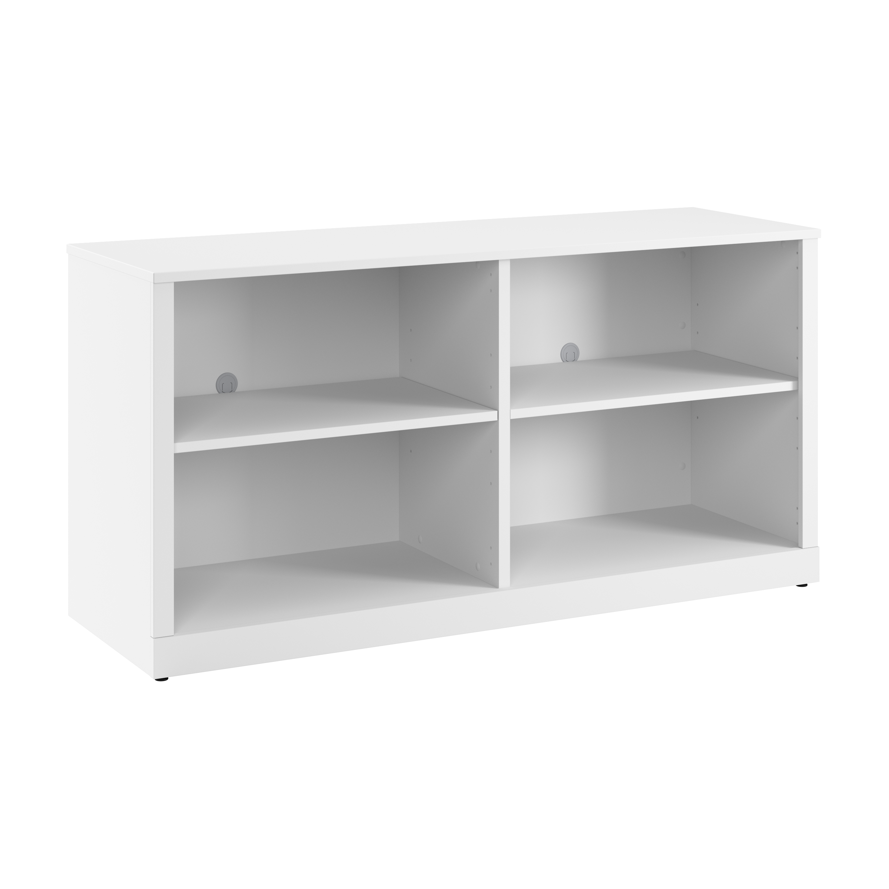 Shop Bush Business Furniture Hampton Heights 60W Bookshelf 02 HHB160WH #color_white