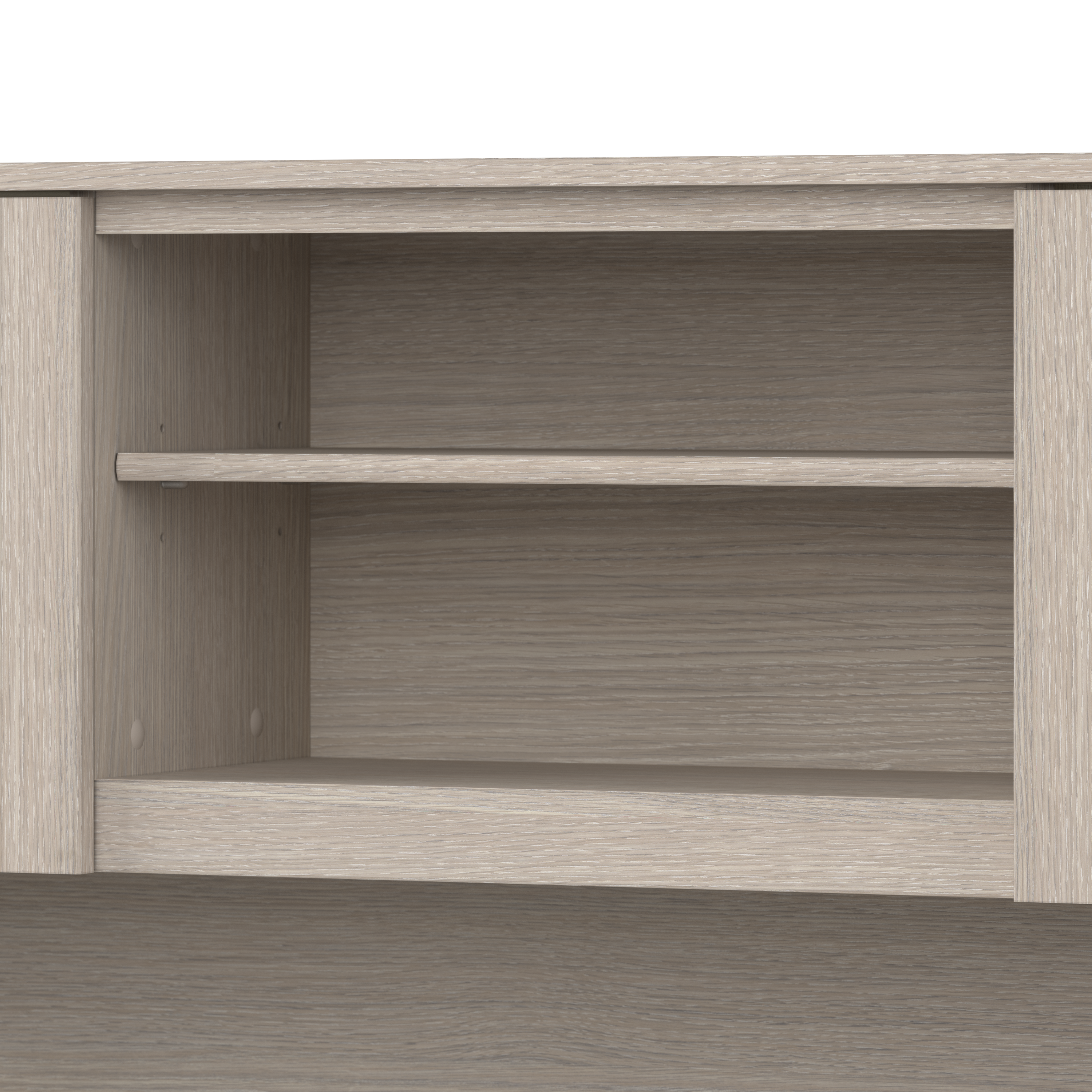 Shop Bush Furniture Somerset 60W Desk Hutch 08 WC81131 #color_sand oak