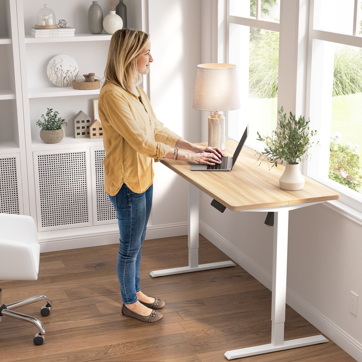 Standing Desks for Home Office Workspace Bush Home