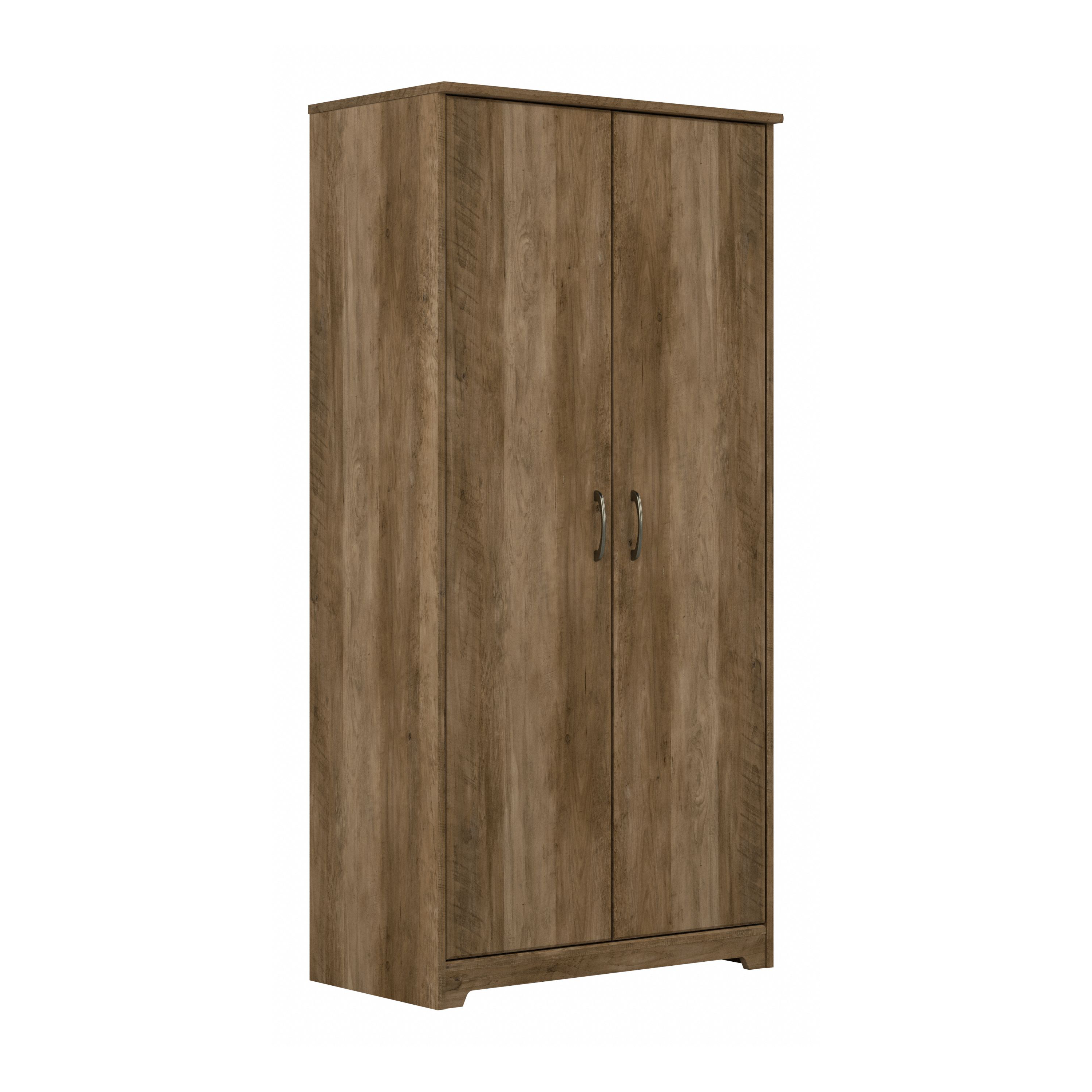 Shop Bush Furniture Cabot Tall Kitchen Pantry Cabinet with Doors 02 WC31599-Z #color_reclaimed pine