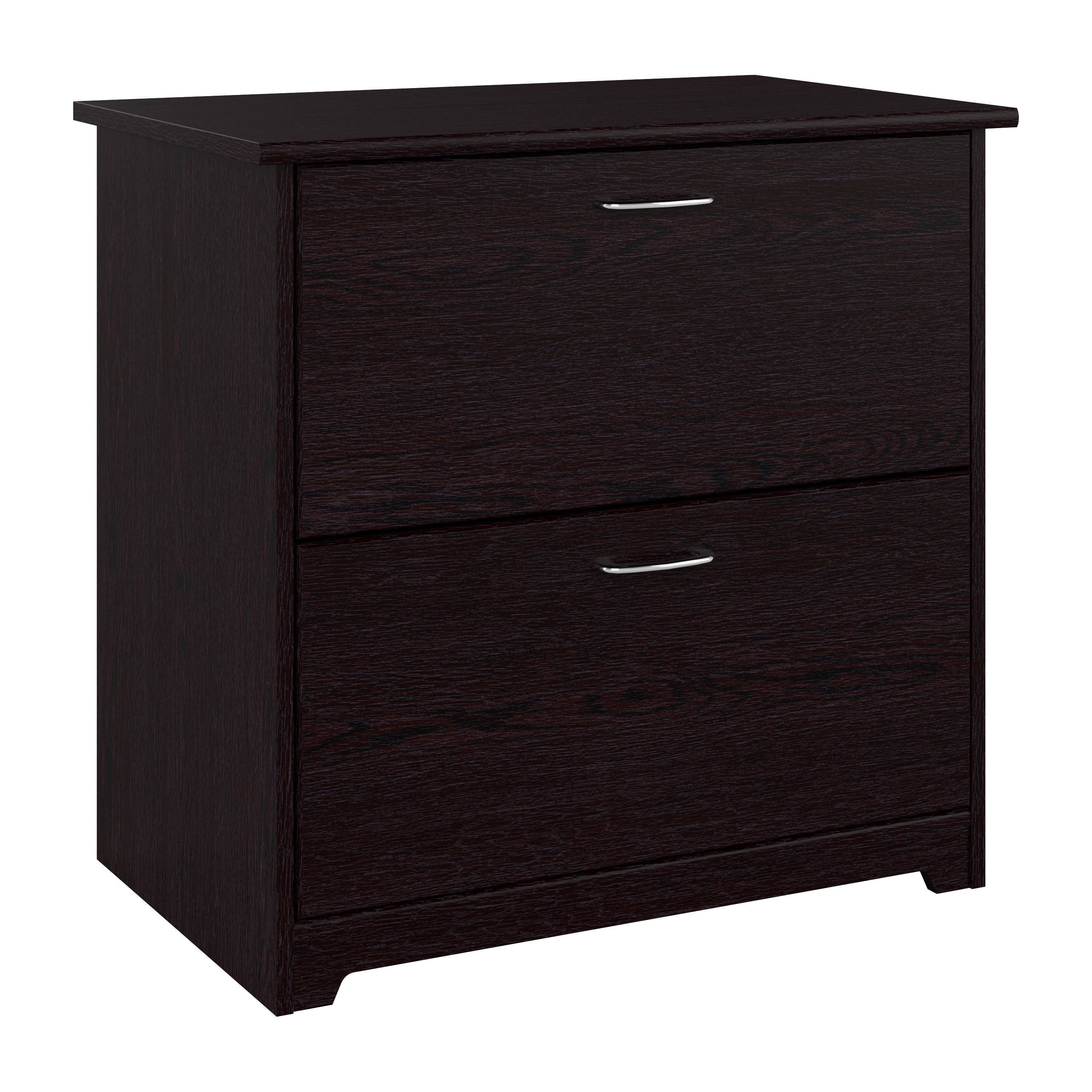 Shop Bush Furniture Cabot 2 Drawer Lateral File Cabinet 02 WC31880 #color_espresso oak