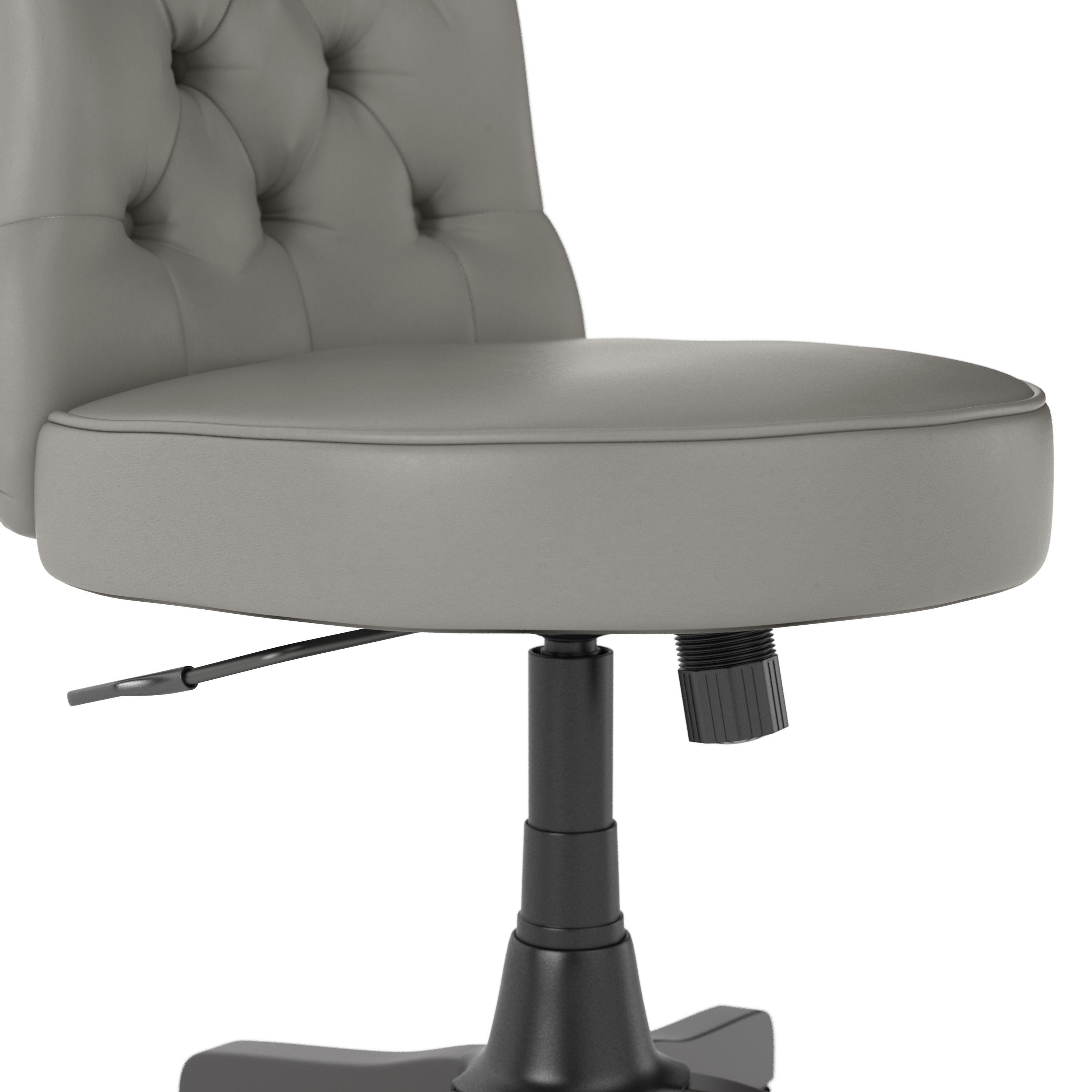 Shop Bush Business Furniture Arden Lane Mid Back Tufted Office Chair 08 CH2301LGL-03 #color_light gray leather