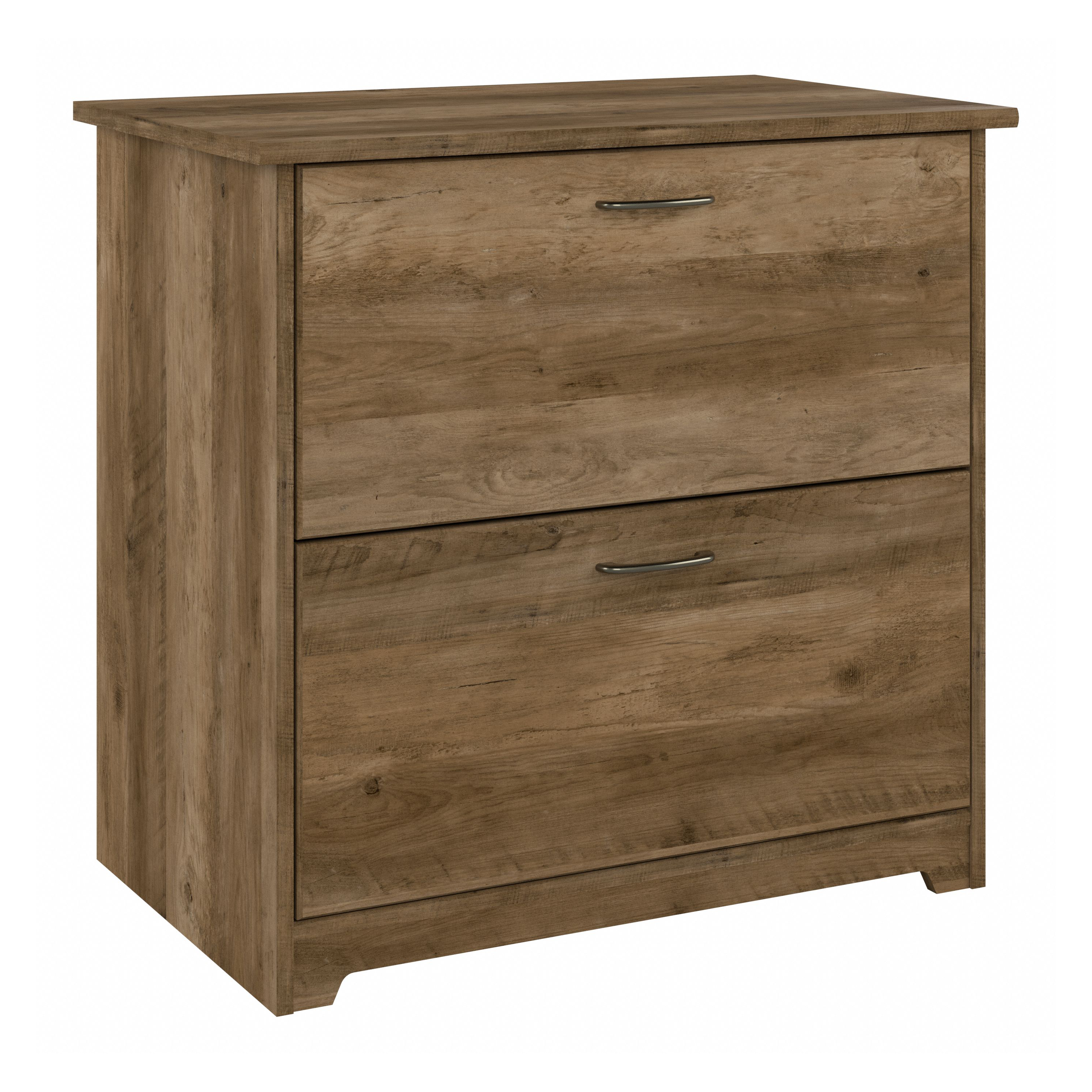 Shop Bush Furniture Cabot 2 Drawer Lateral File Cabinet 02 WC31580 #color_reclaimed pine