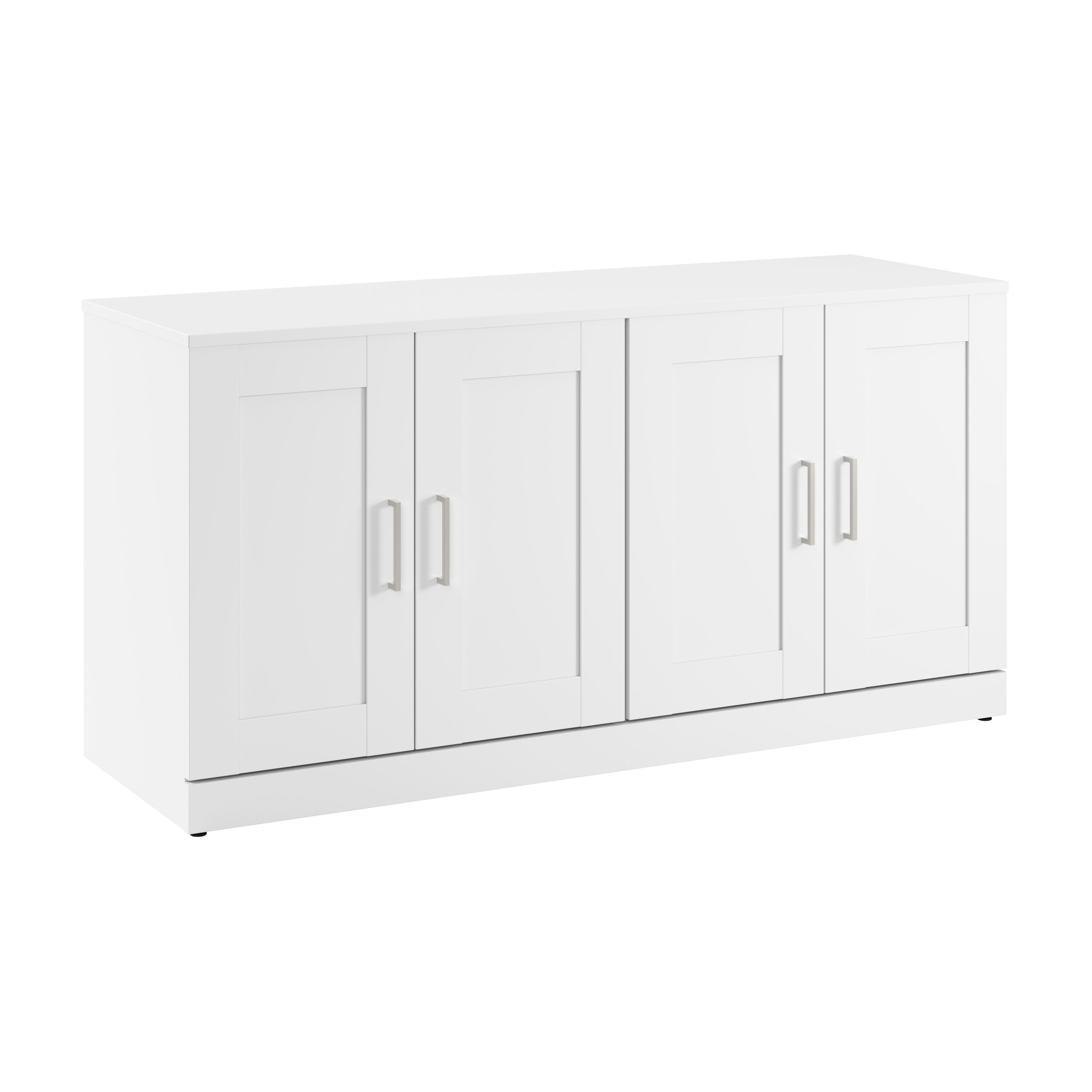 Shop Bush Furniture Hampton Heights 60W Buffet Cabinet 02 HHS360WH-Z #color_white