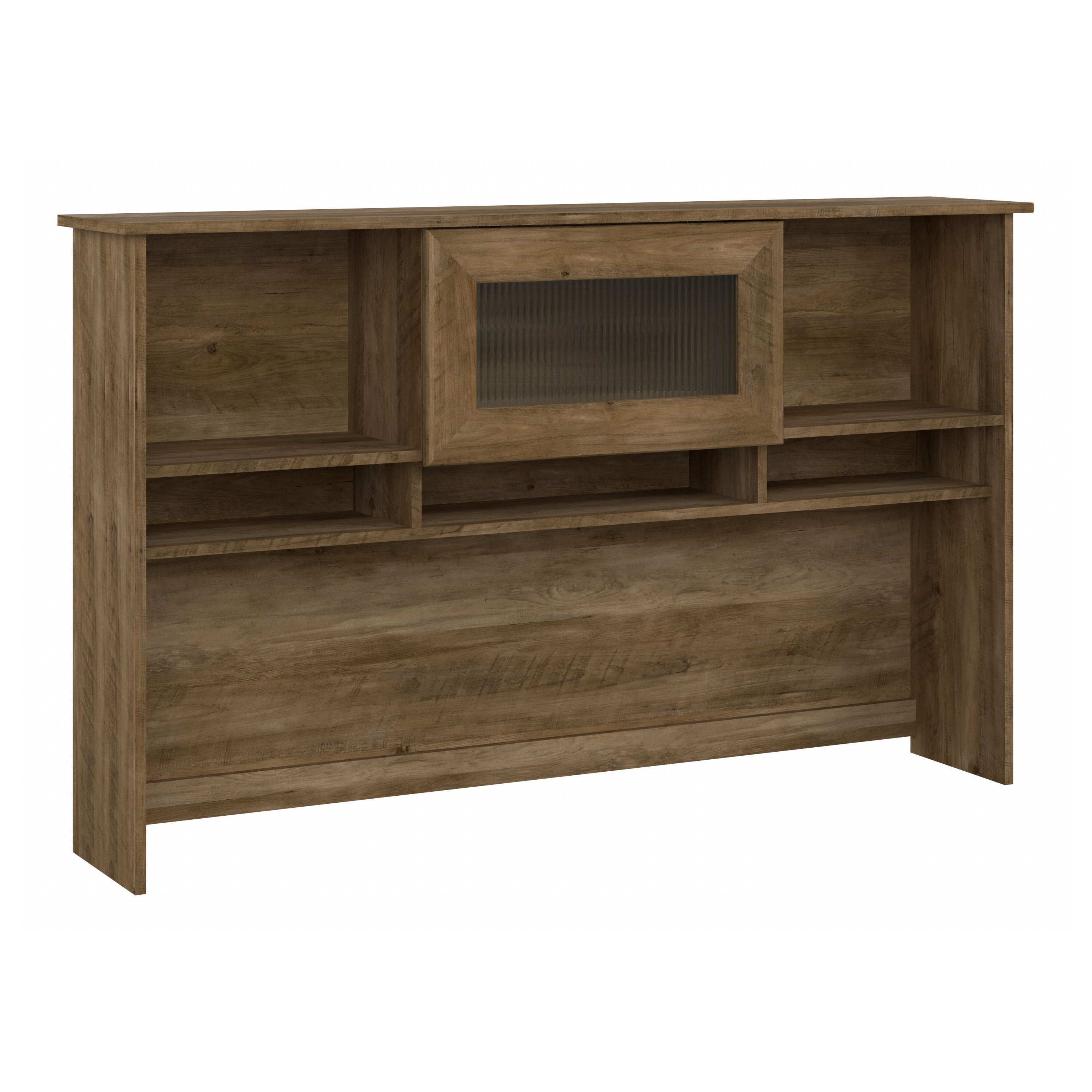 Shop Bush Furniture Cabot 60W Desk Hutch 02 WC31531 #color_reclaimed pine