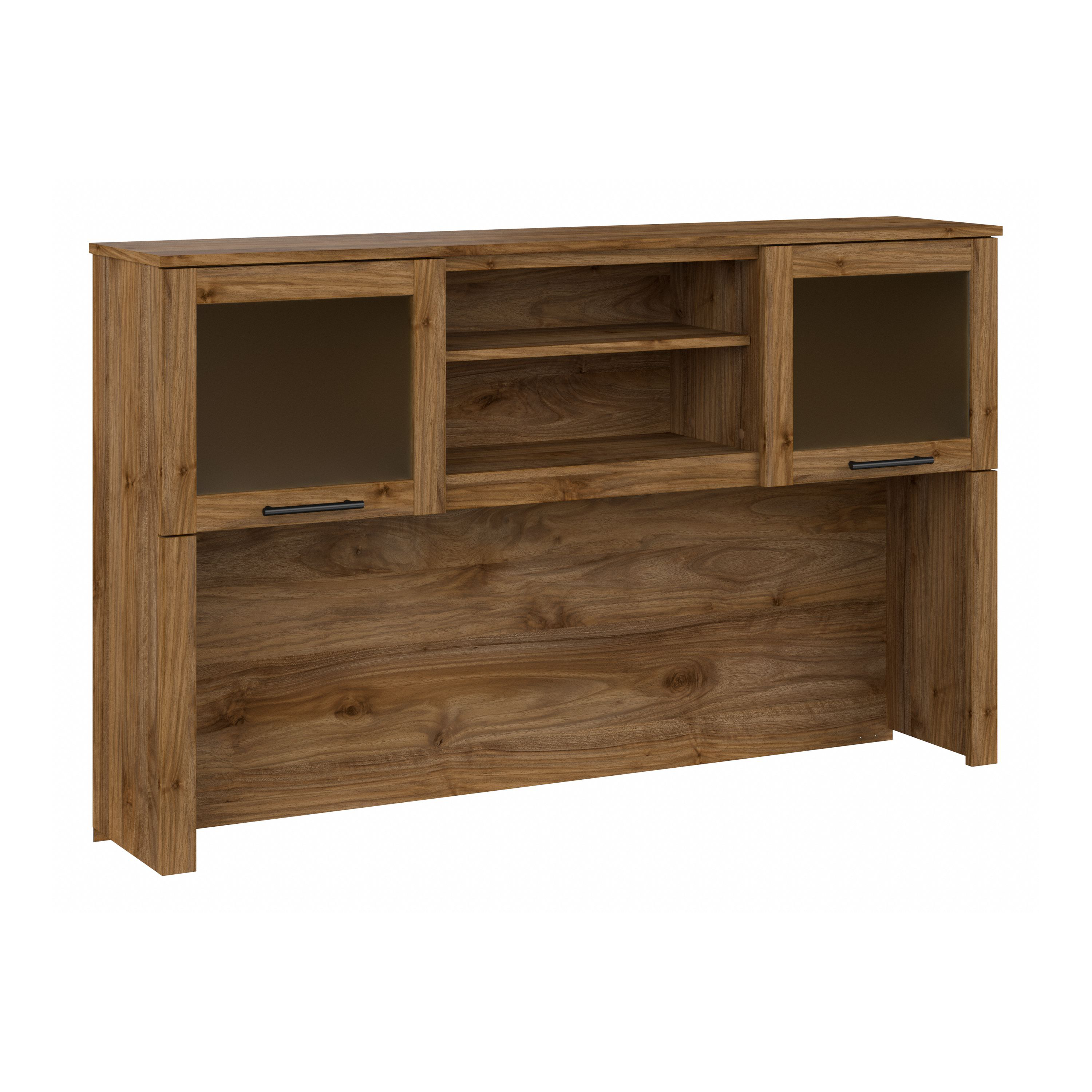 Shop Bush Furniture Somerset 60W Desk Hutch 02 WC81331 #color_fresh walnut