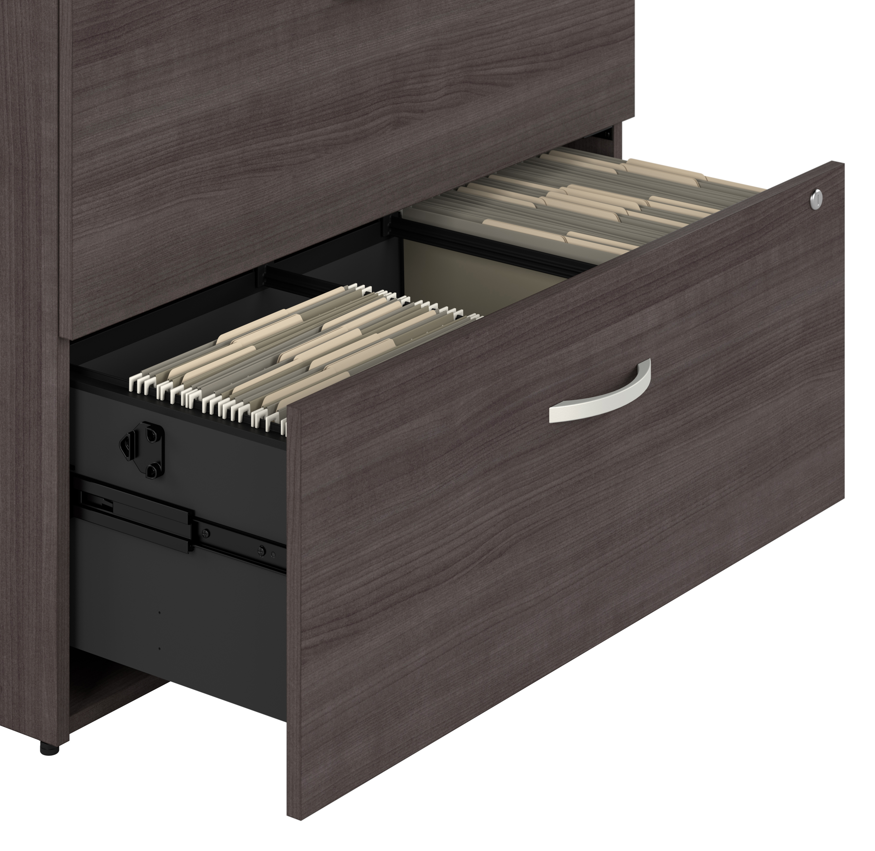 Shop Bush Business Furniture Studio A 2 Drawer Lateral File Cabinet - Assembled 03 SDF136SGSU-Z #color_storm gray